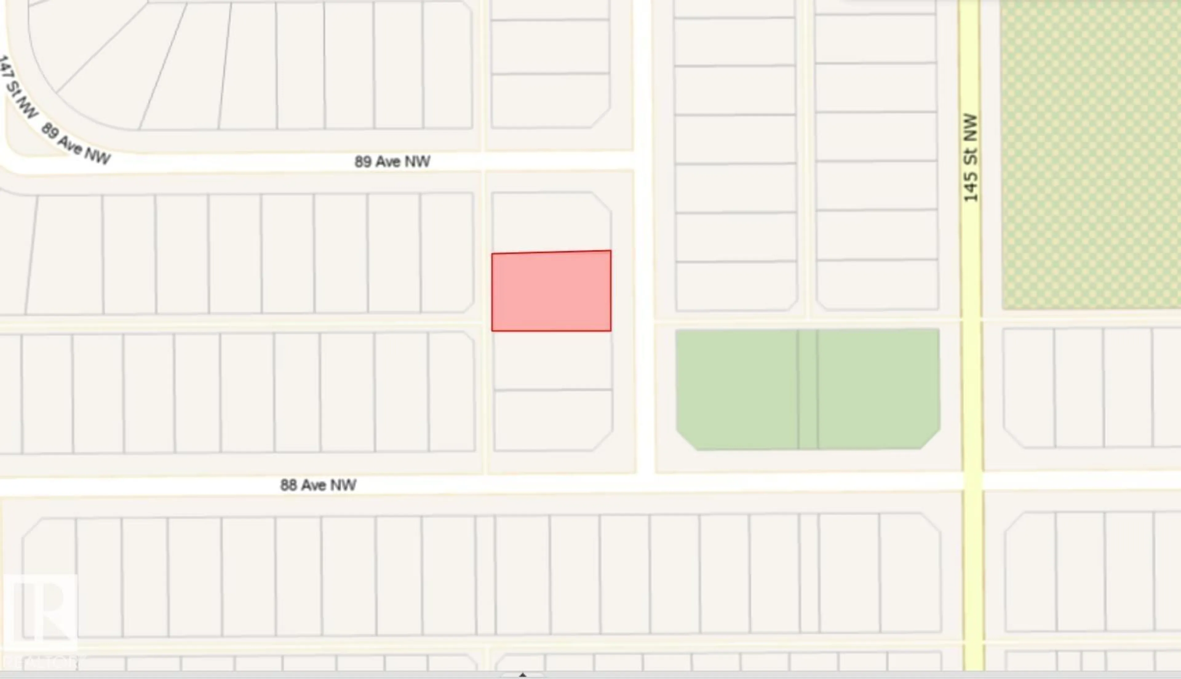 Picture of a map for 8812 146 ST NW, Edmonton Alberta T5R0V6