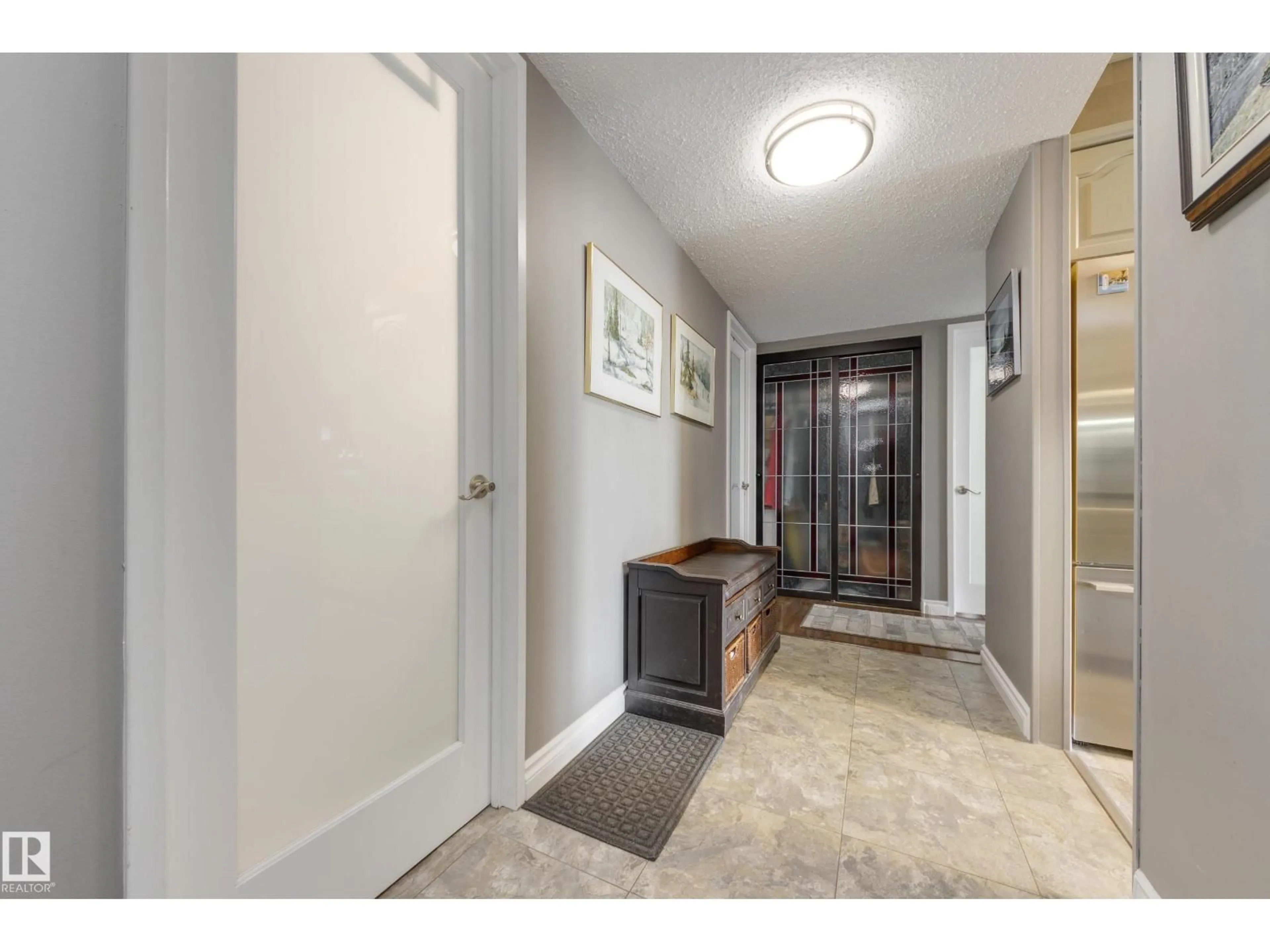 Indoor entryway for #1406 - 12303 JASPER AV, Edmonton Alberta T5N3K7