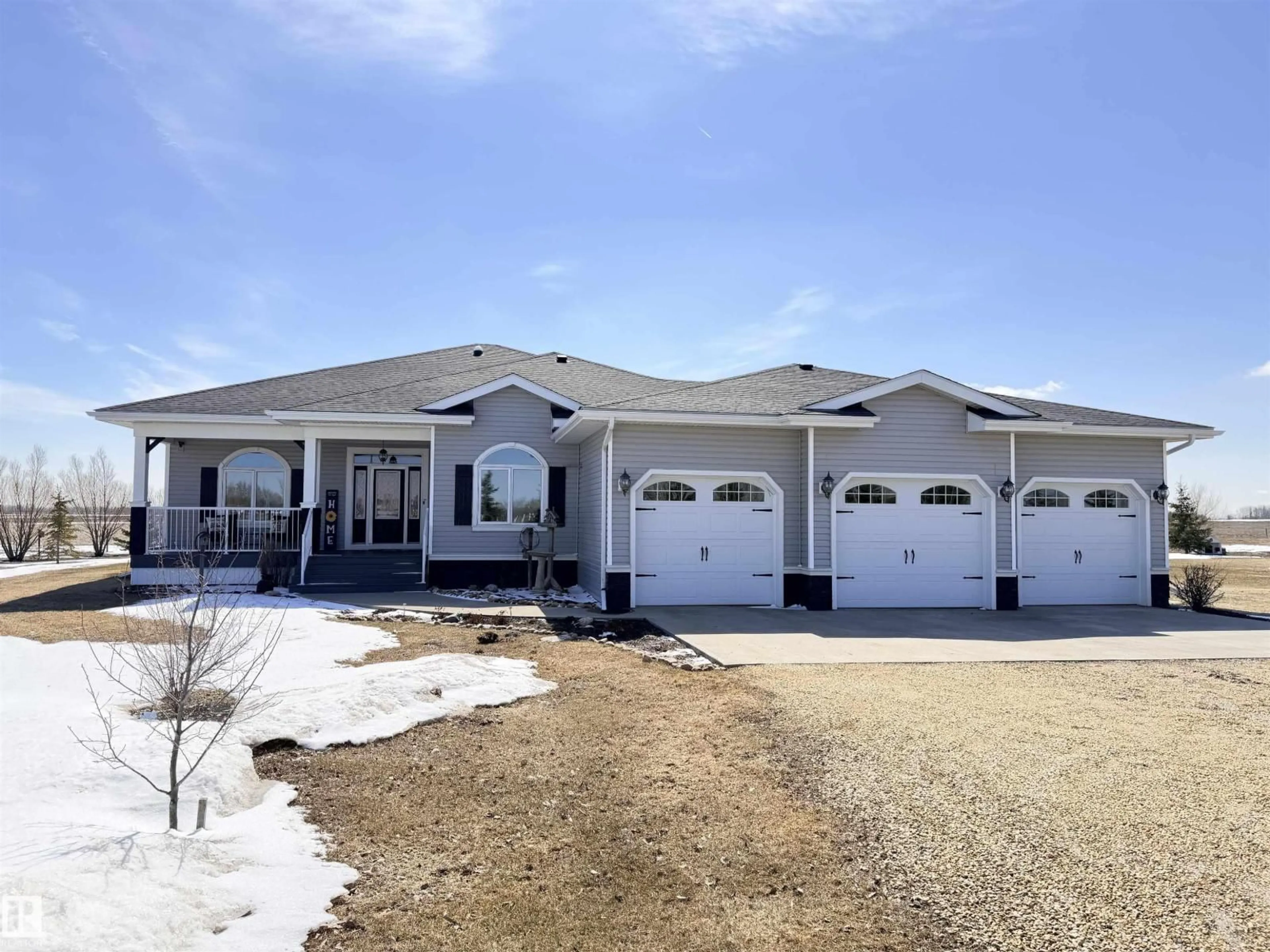 Home with vinyl exterior material, street for 25221 TWP ROAD 594, Rural Westlock County Alberta T7P2N9