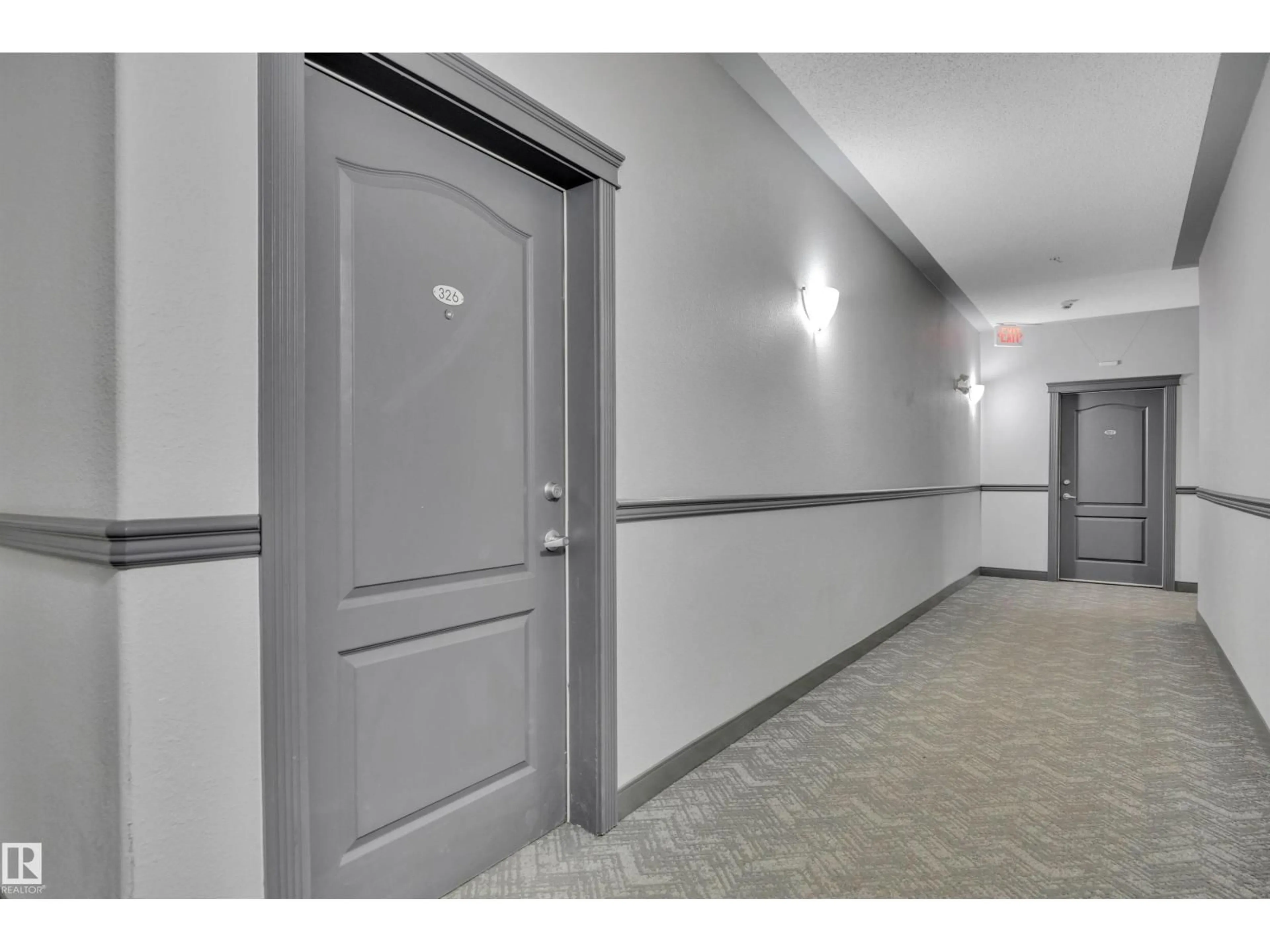 Indoor foyer for #326 - 3425 19 ST, Edmonton Alberta T6T2B5