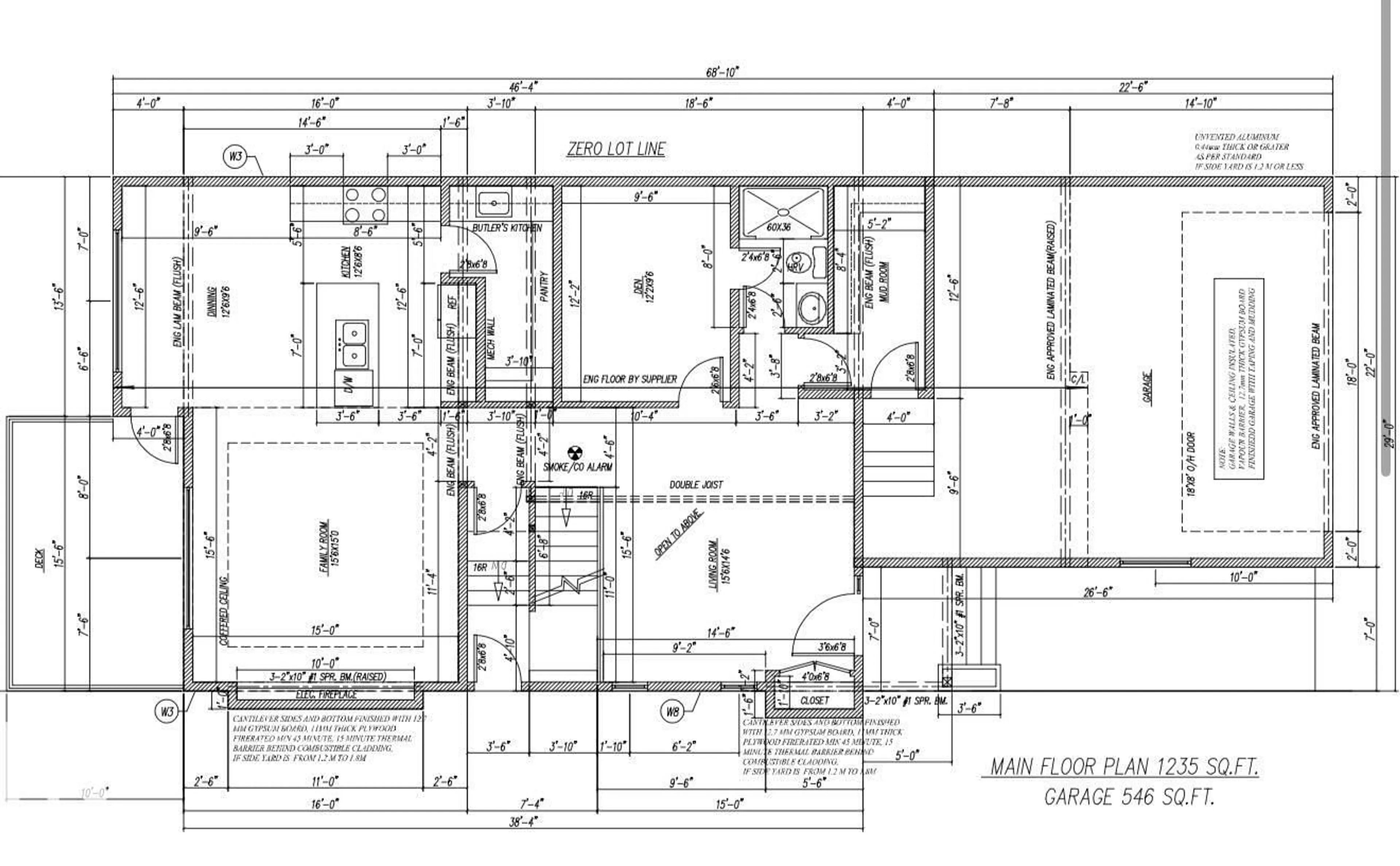 Floor plan for 2 EDGEFIELD WY, St. Albert Alberta T8N8A1