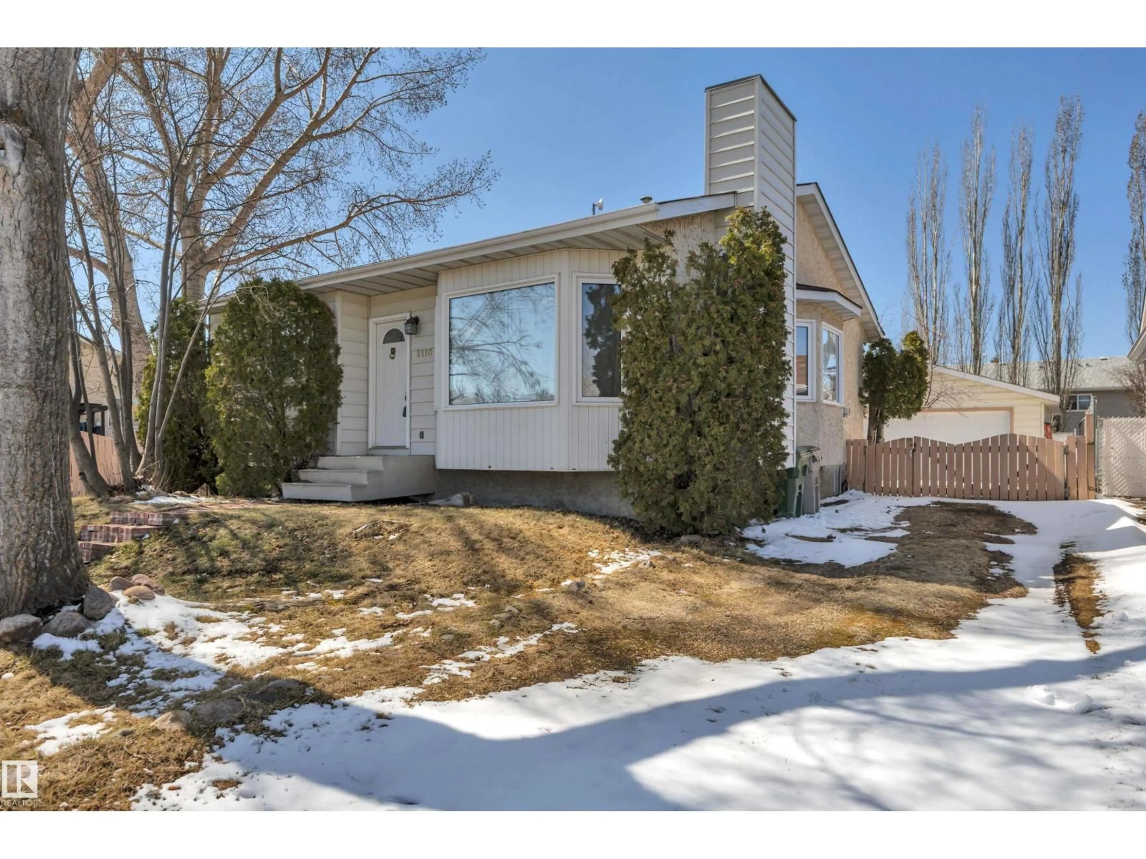 Home with vinyl exterior material, street for 5110 AND 5106 52ND STREET, Calmar Alberta T0C0V0