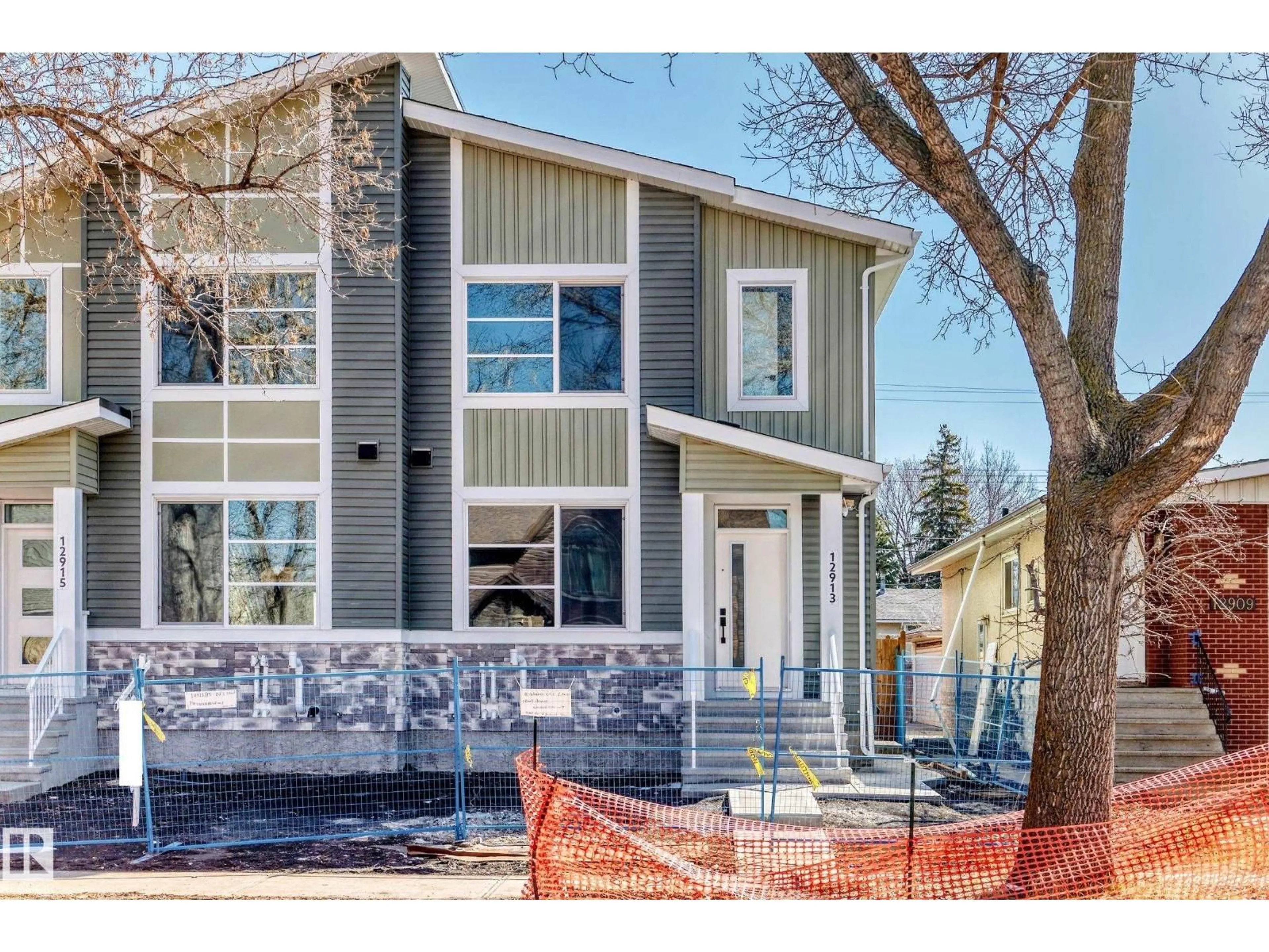 Home with brick exterior material, street for 12913 123 ST, Edmonton Alberta T5L0J6