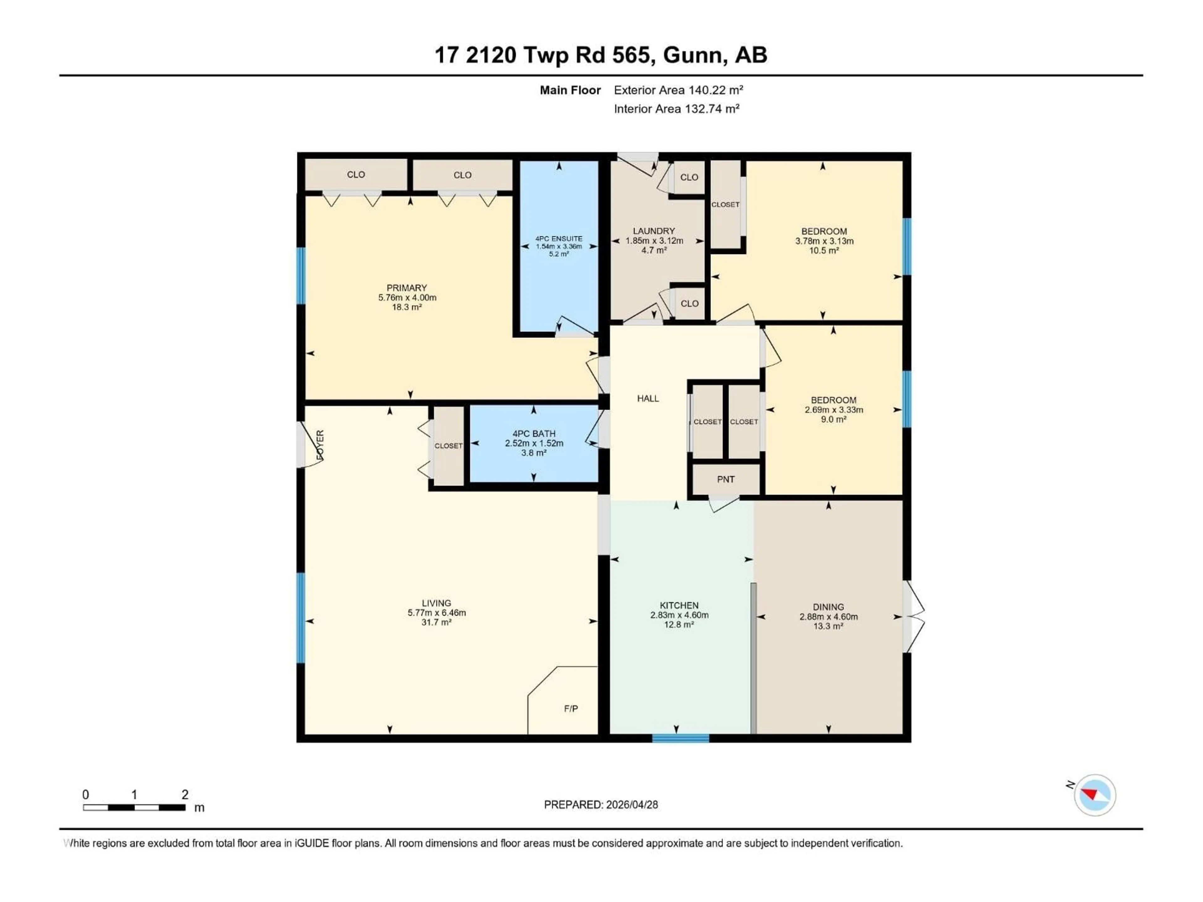 Floor plan for 17 - 2120 TWP ROAD 565, Rural Lac Ste. Anne County Alberta T0E1V0