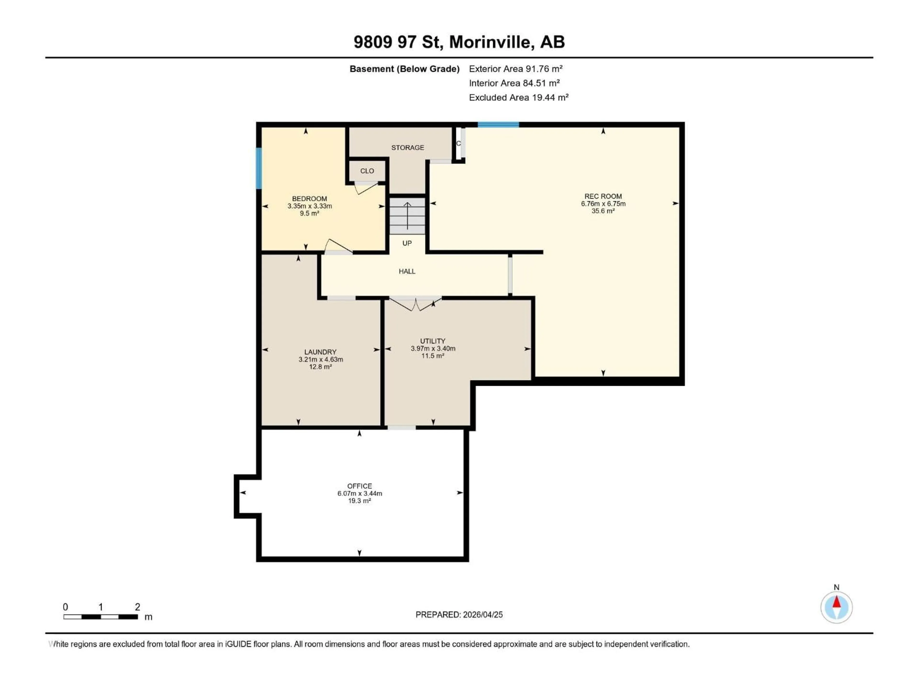 Floor plan for 9809 97 ST, Morinville Alberta T8R1G7