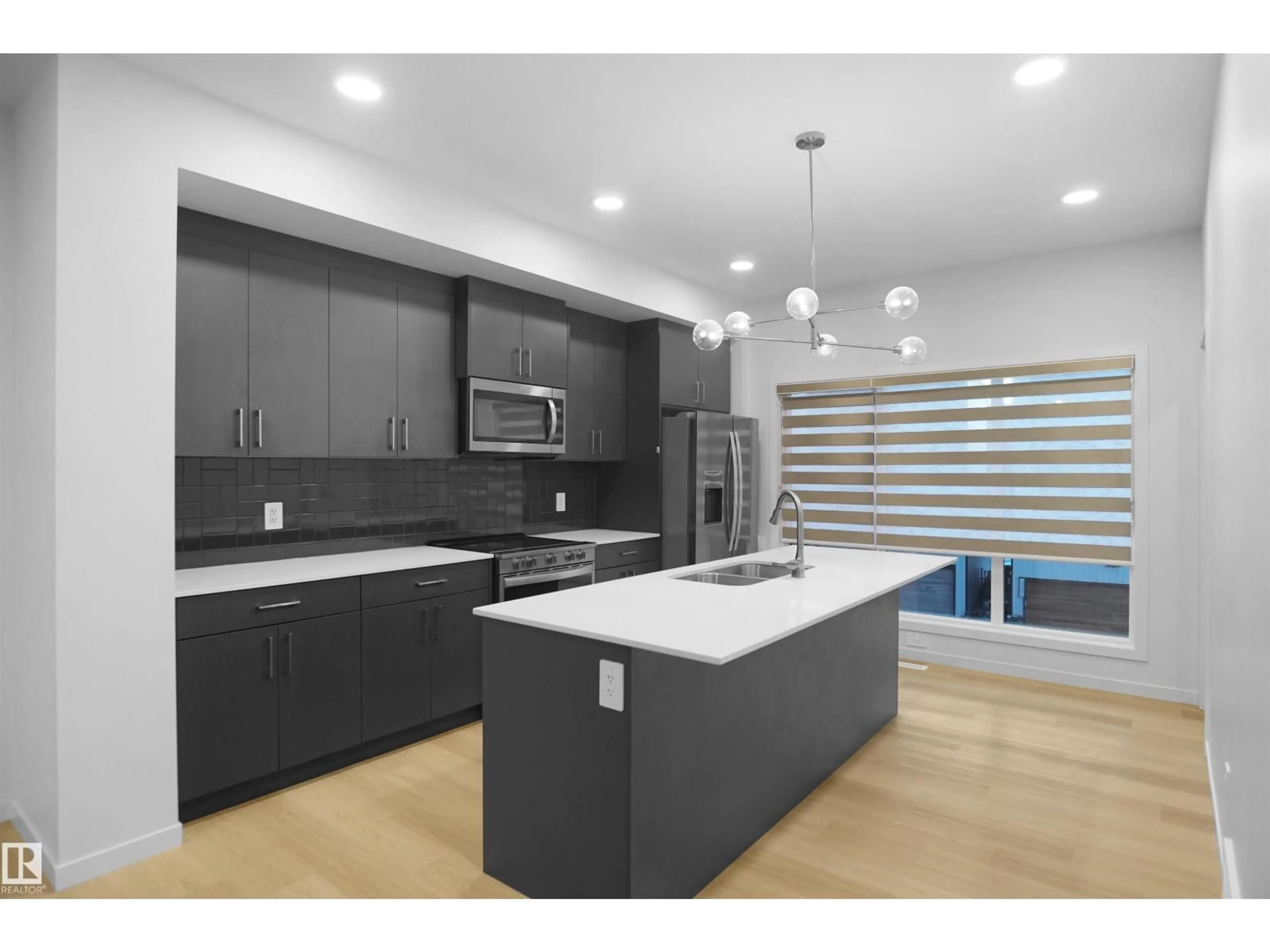 Contemporary kitchen, unknown for 510 37 ST, Edmonton Alberta T6X3B2