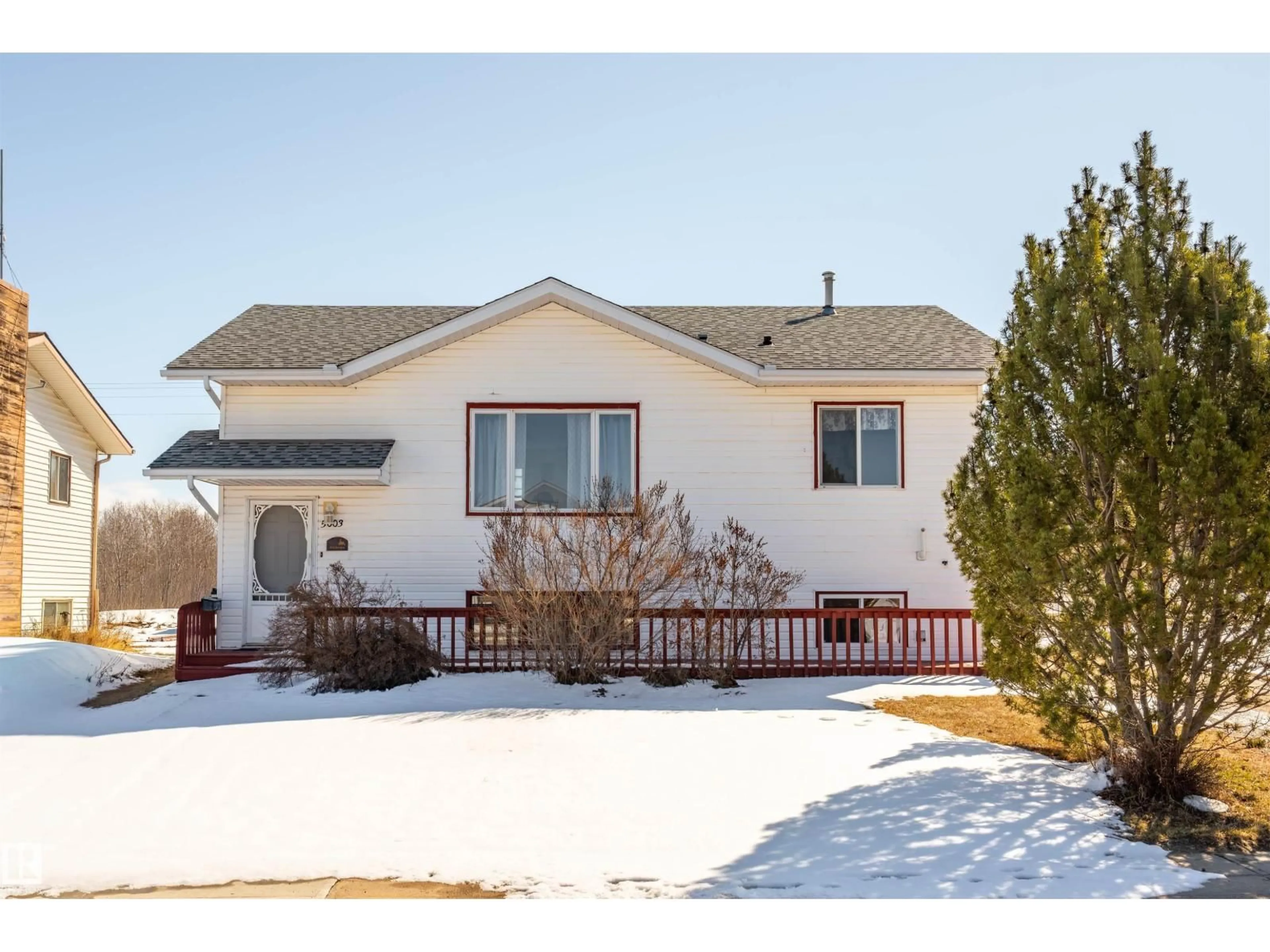 Home with vinyl exterior material, street for 5003 38 ST, Cold Lake Alberta T9M2B2