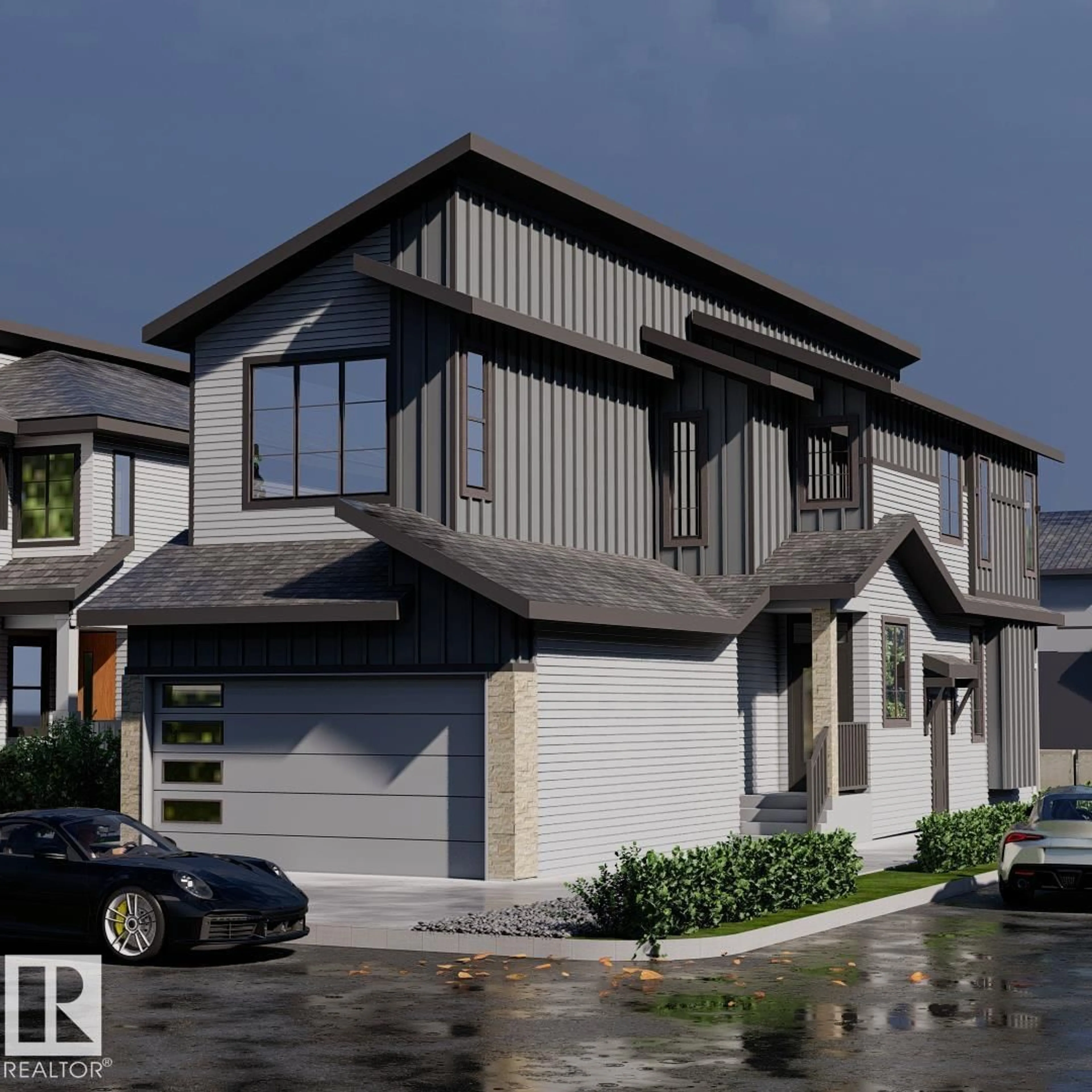 Home with vinyl exterior material, street for 1 ELLIOTT WD, Fort Saskatchewan Alberta T8L0Z4