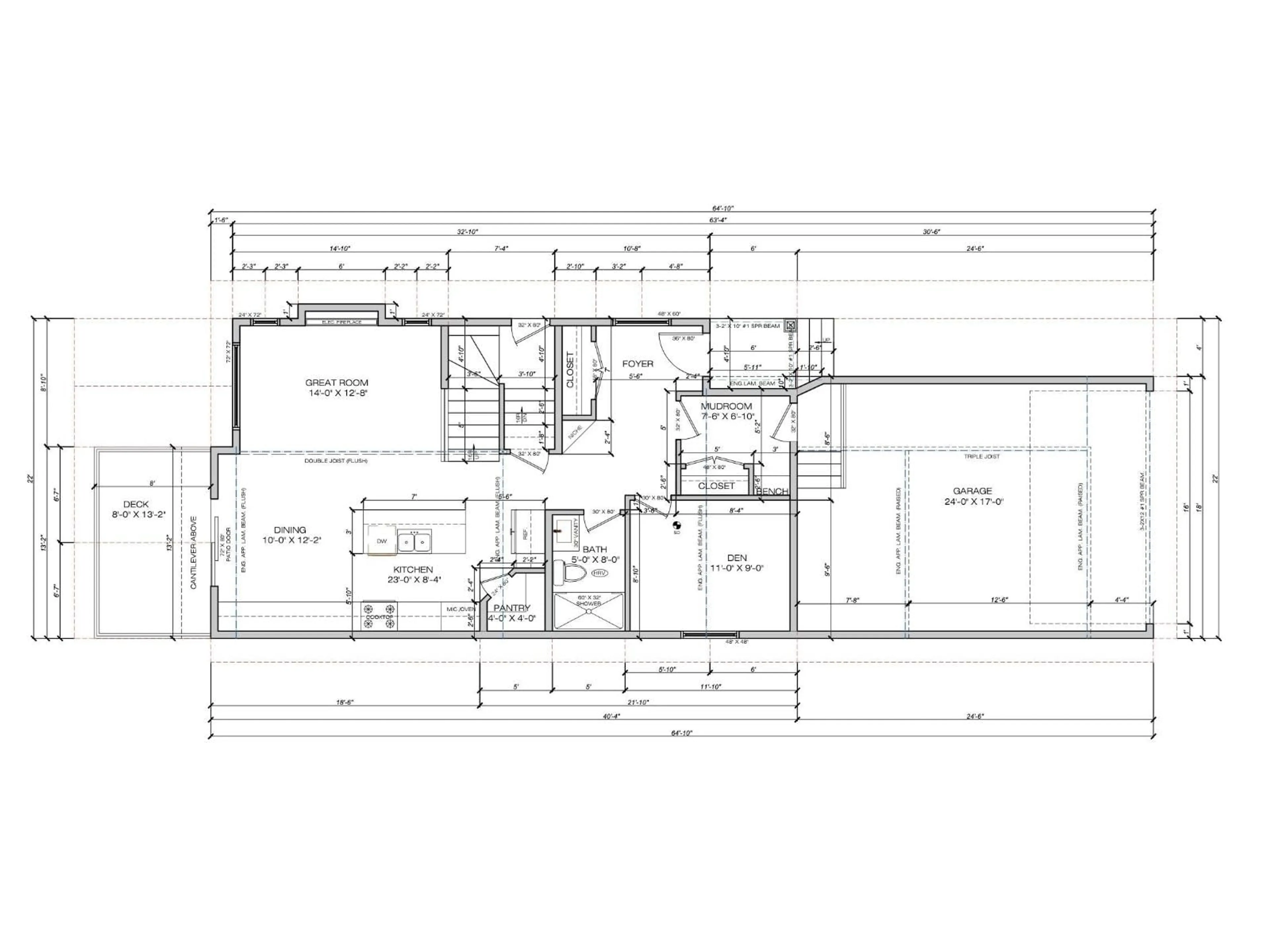 Floor plan for 1 ELLIOTT WD, Fort Saskatchewan Alberta T8L0Z4