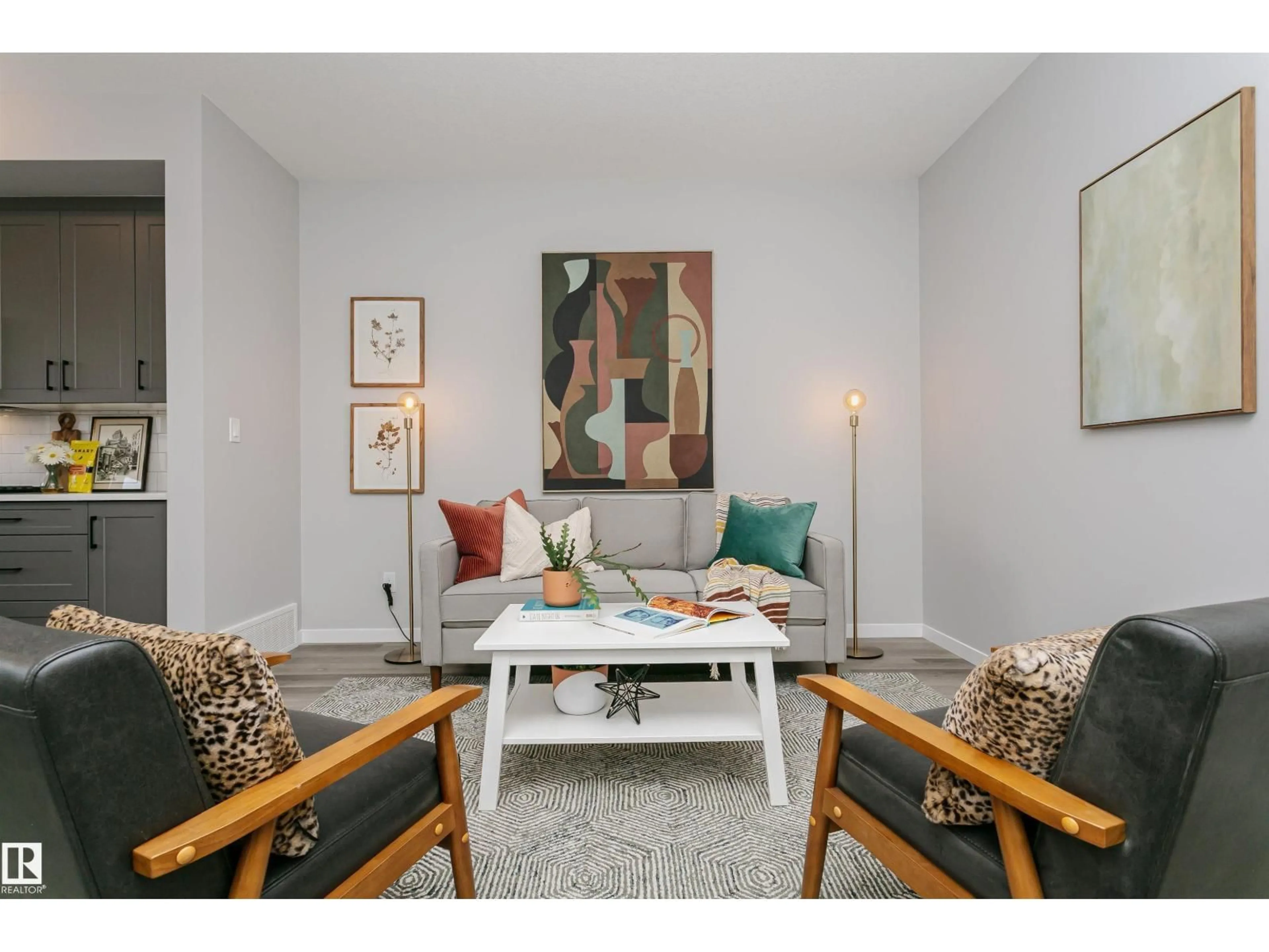 Living room with furniture, unknown for 2518 151A AV, Edmonton Alberta T5Y3Z2