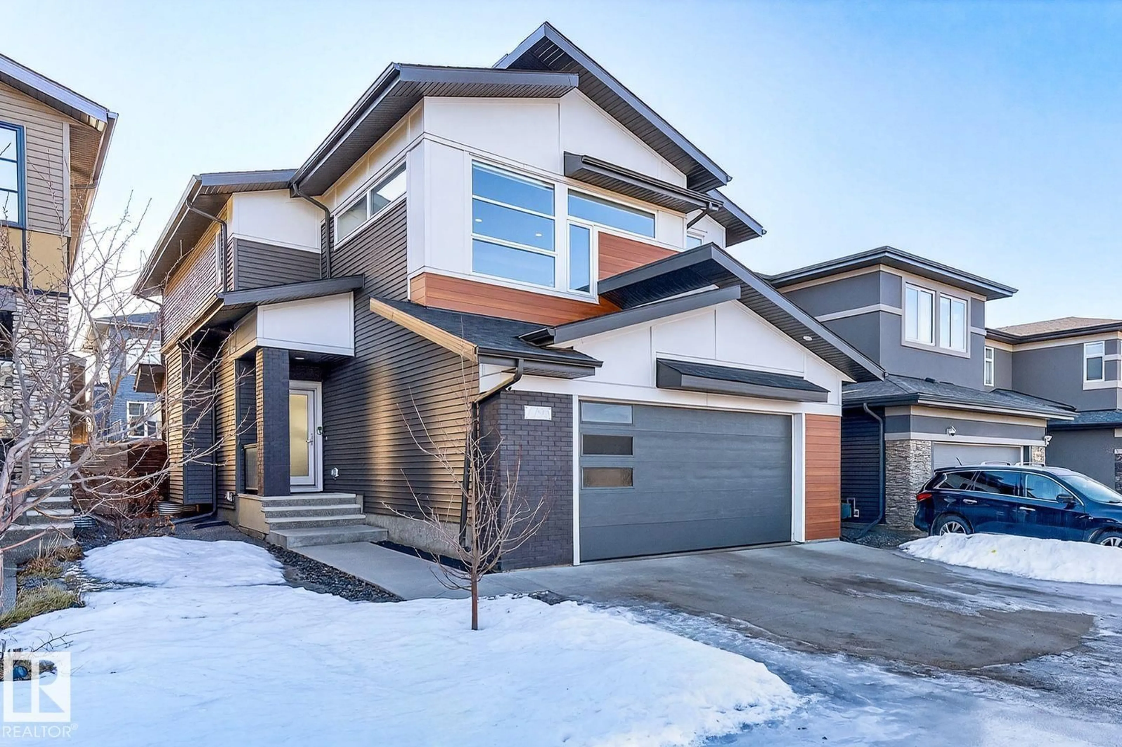 Home with brick exterior material, street for 793 WINDERMERE WD, Edmonton Alberta T6W3G5