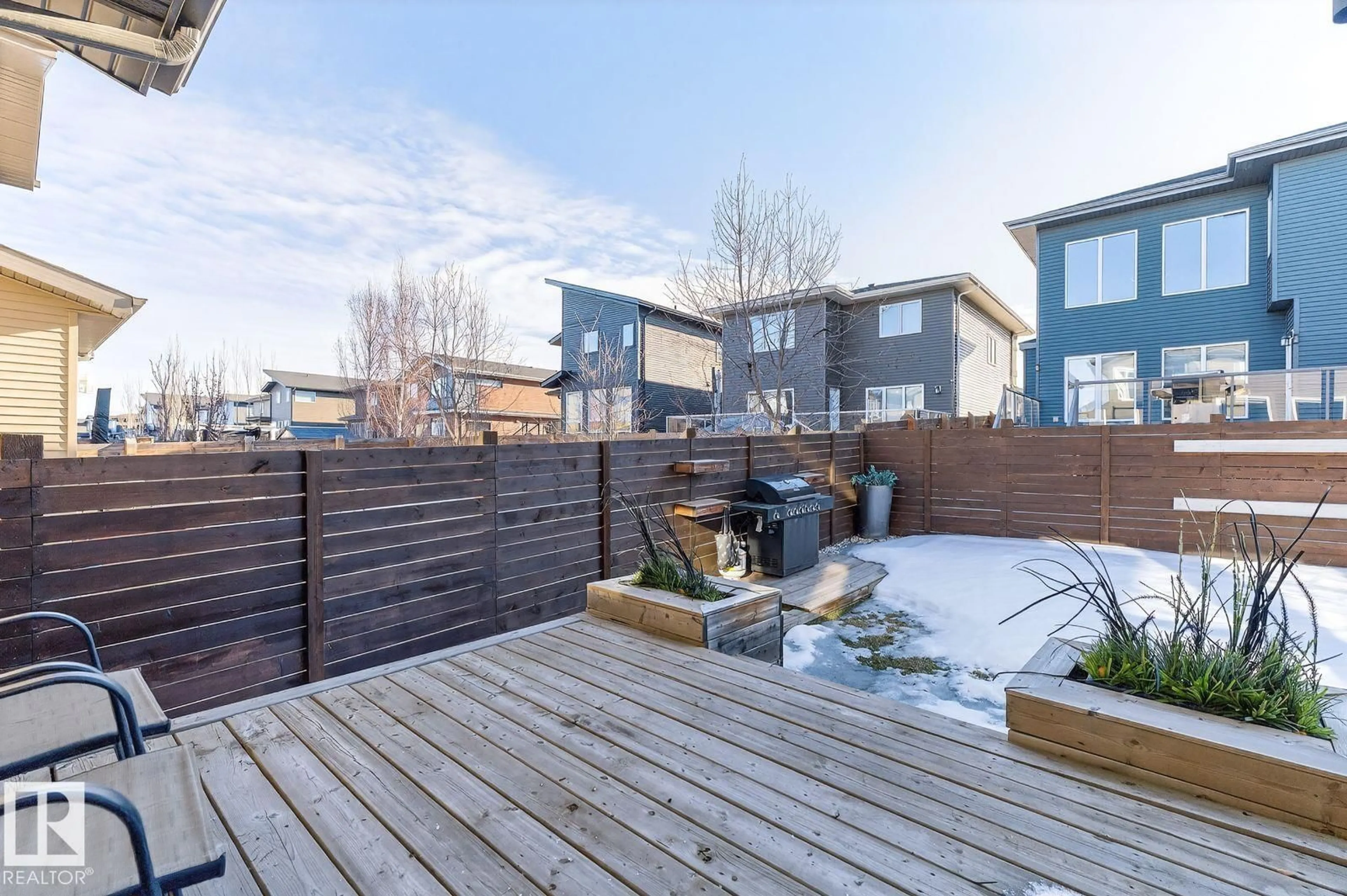 Patio, mountain view for 793 WINDERMERE WD, Edmonton Alberta T6W3G5
