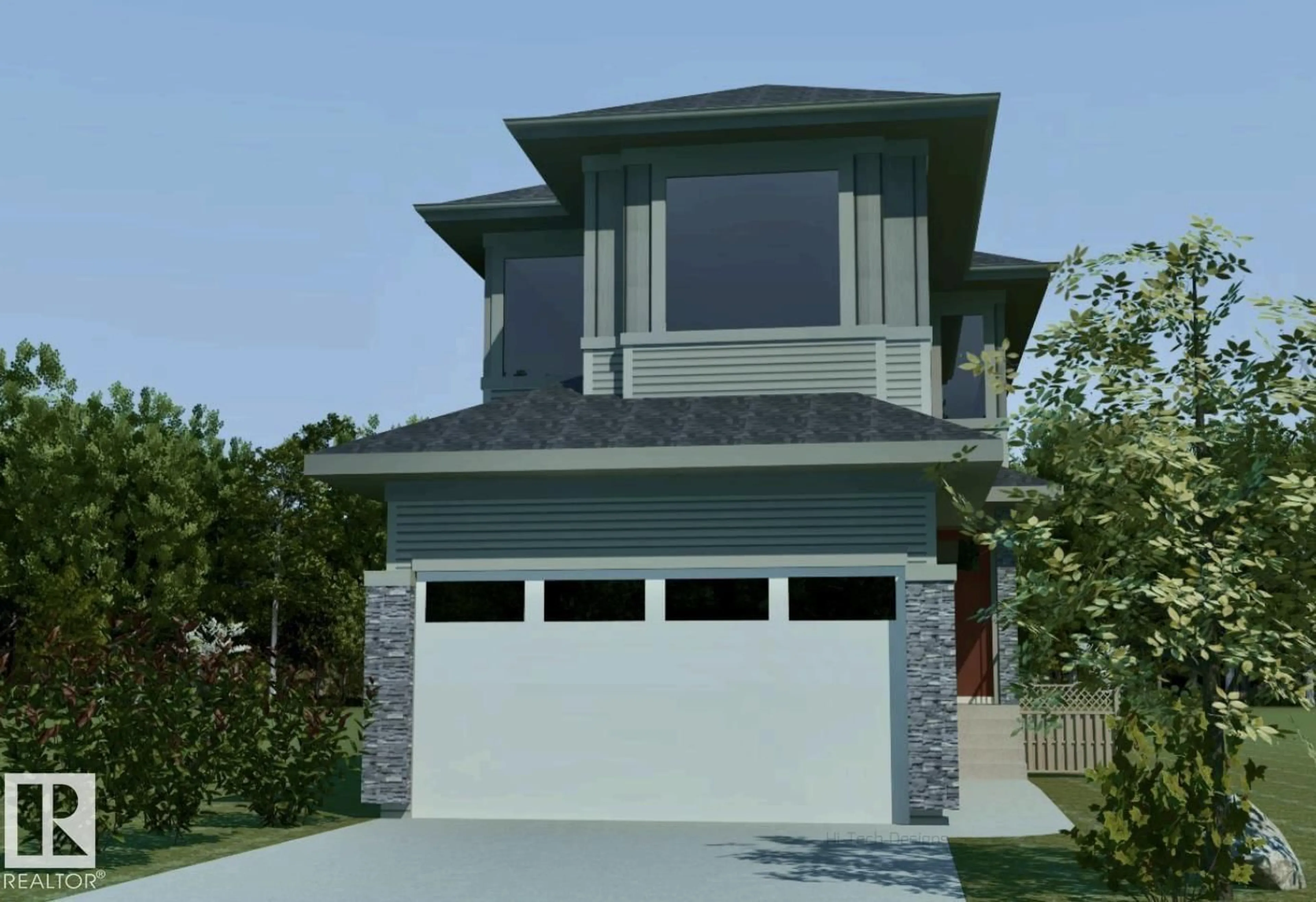 Home with vinyl exterior material, street for 77 ELLIOTT WD, Fort Saskatchewan Alberta T8L1R8