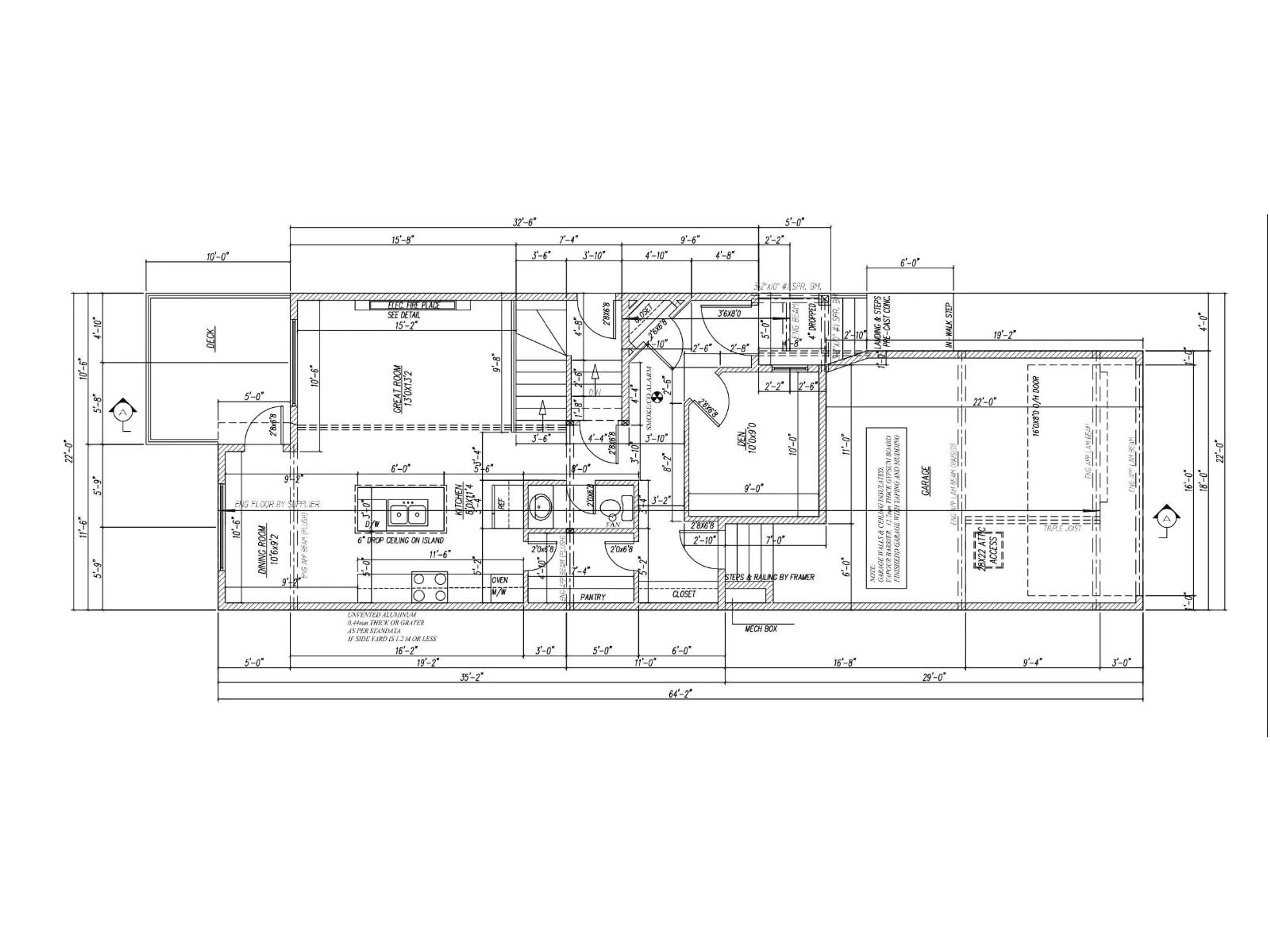 Floor plan for 77 ELLIOTT WD, Fort Saskatchewan Alberta T8L1R8