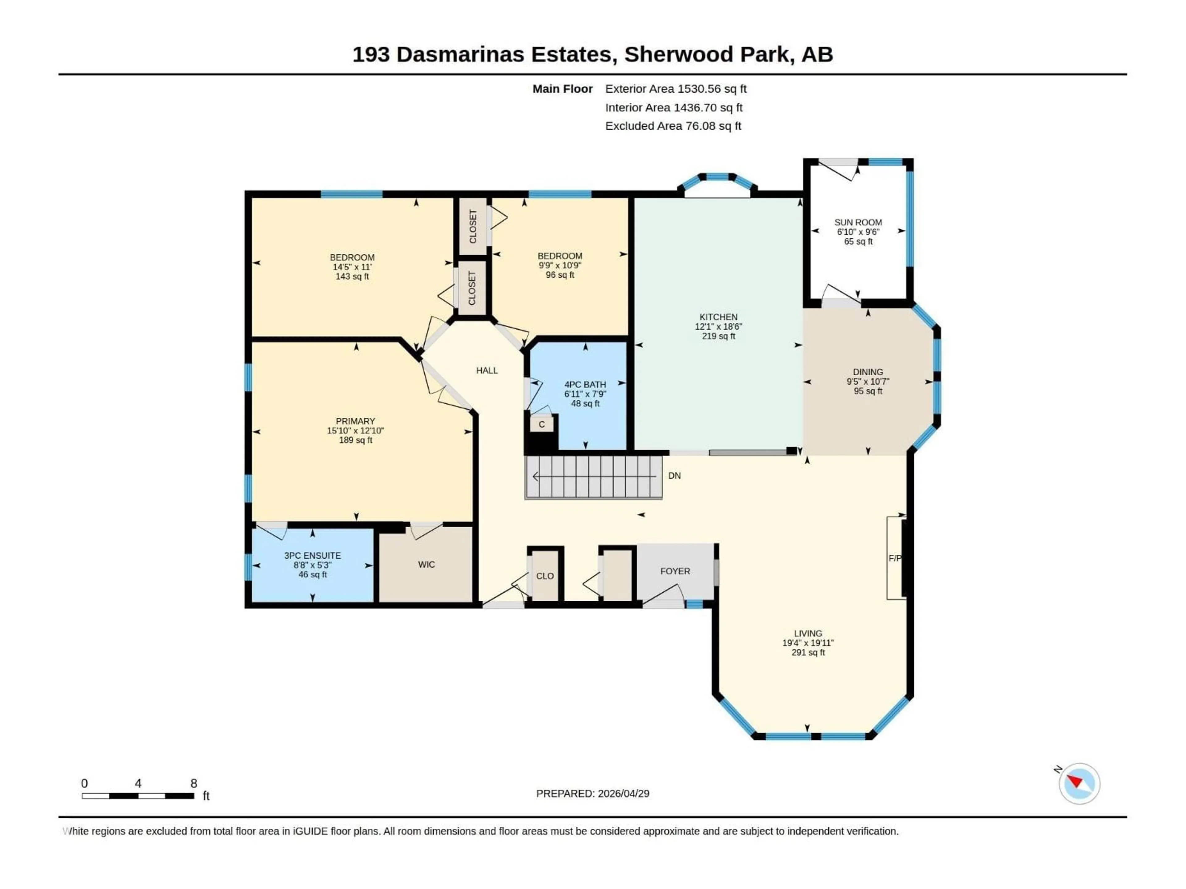 Floor plan for 193 52249 RGE ROAD 222, Rural Strathcona County Alberta T8C1J2