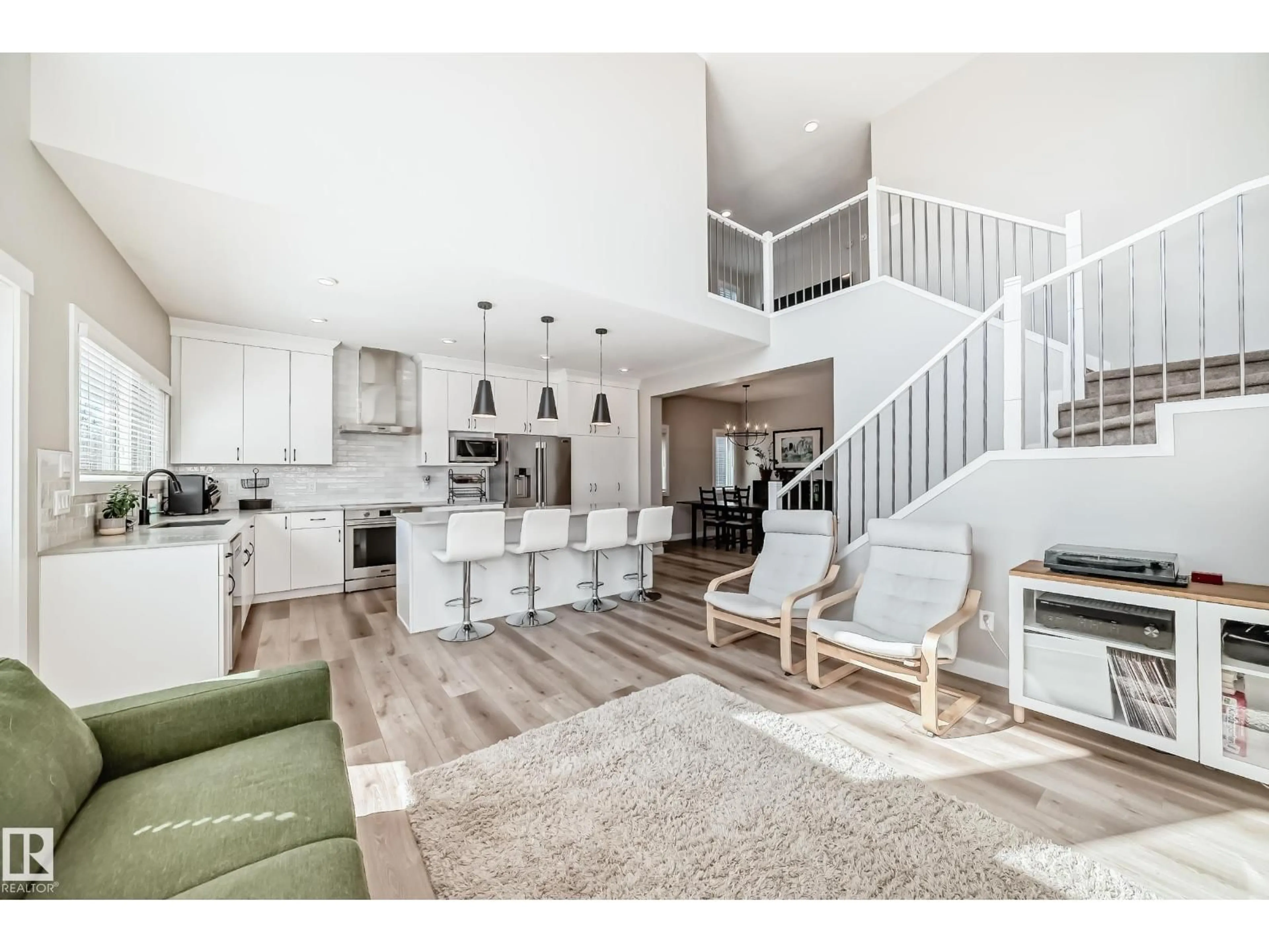 Open concept kitchen, unknown for 6259 175 AV, Edmonton Alberta T5Y0T4