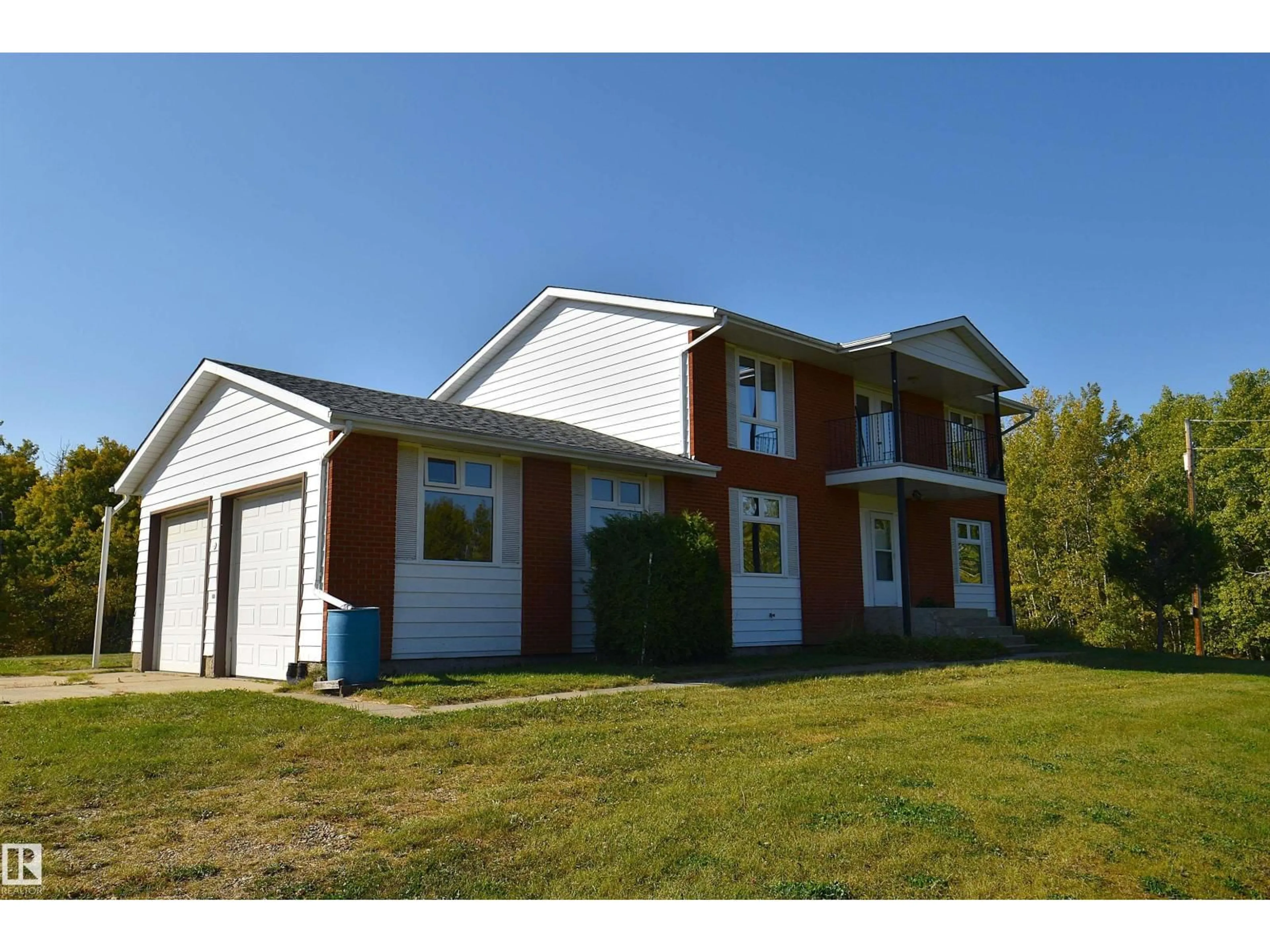Home with brick exterior material, building for 9 - 9 TWP ROAD 544 TWP ROAD, Rural Sturgeon County Alberta T8R2B5