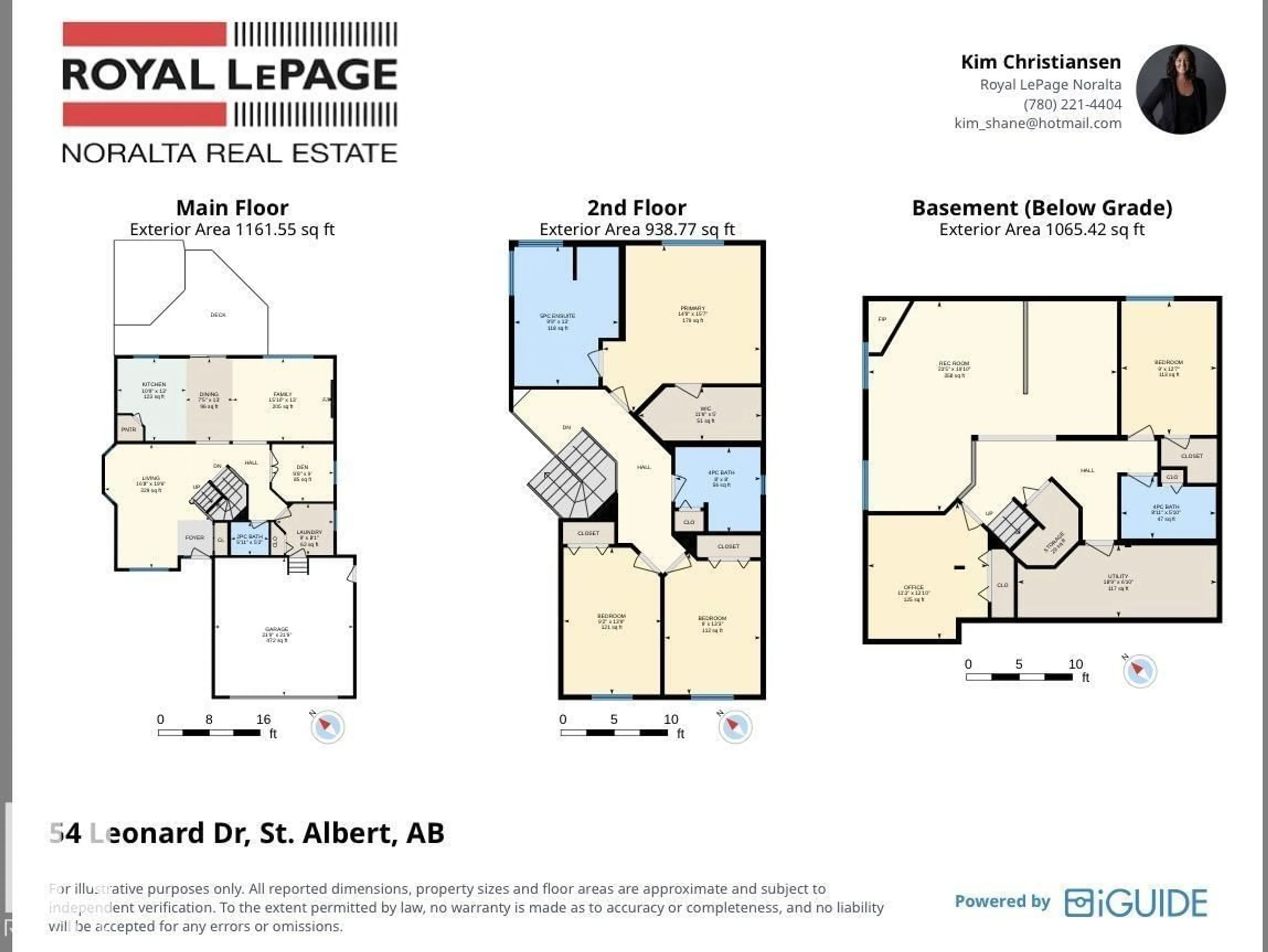 Floor plan for 54 LEONARD DRIVE, St. Albert Alberta T8N6T3