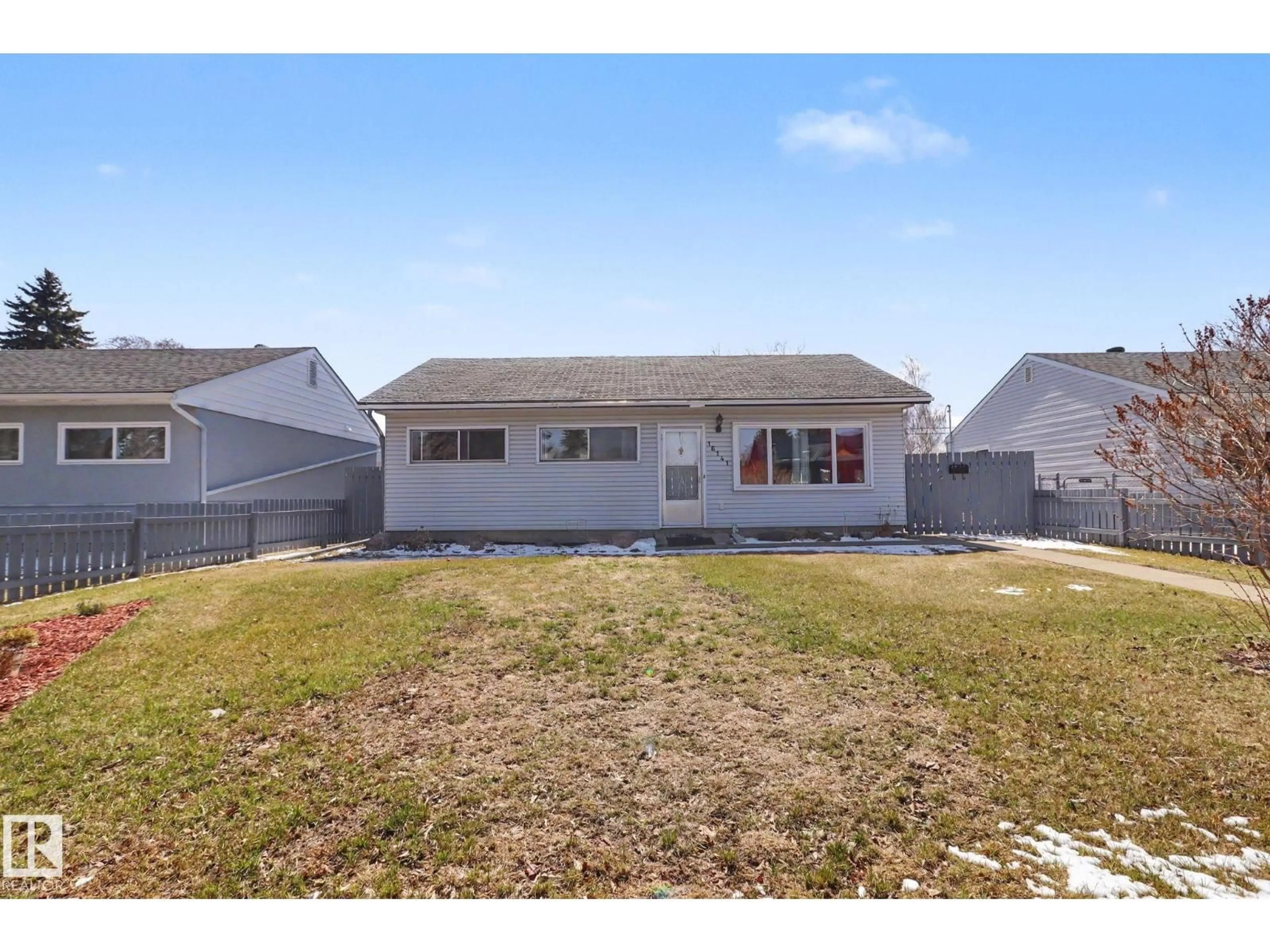 A pic from outside/outdoor area/front of a property/back of a property/a pic from drone, street for NW - 16141 108 AV, Edmonton Alberta T5P4E3