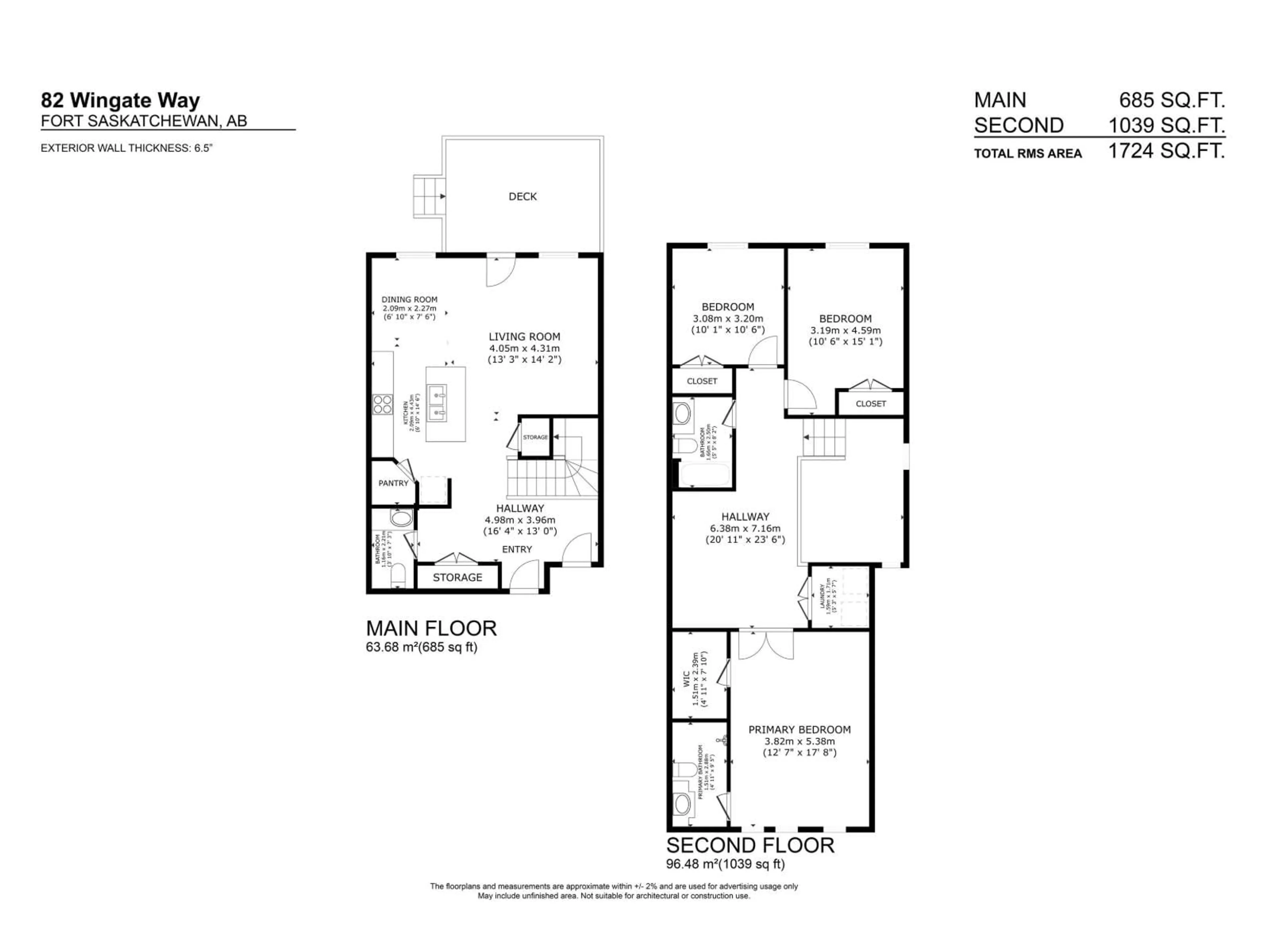 Floor plan for 82 WINGATE WY, Fort Saskatchewan Alberta T8L0W7