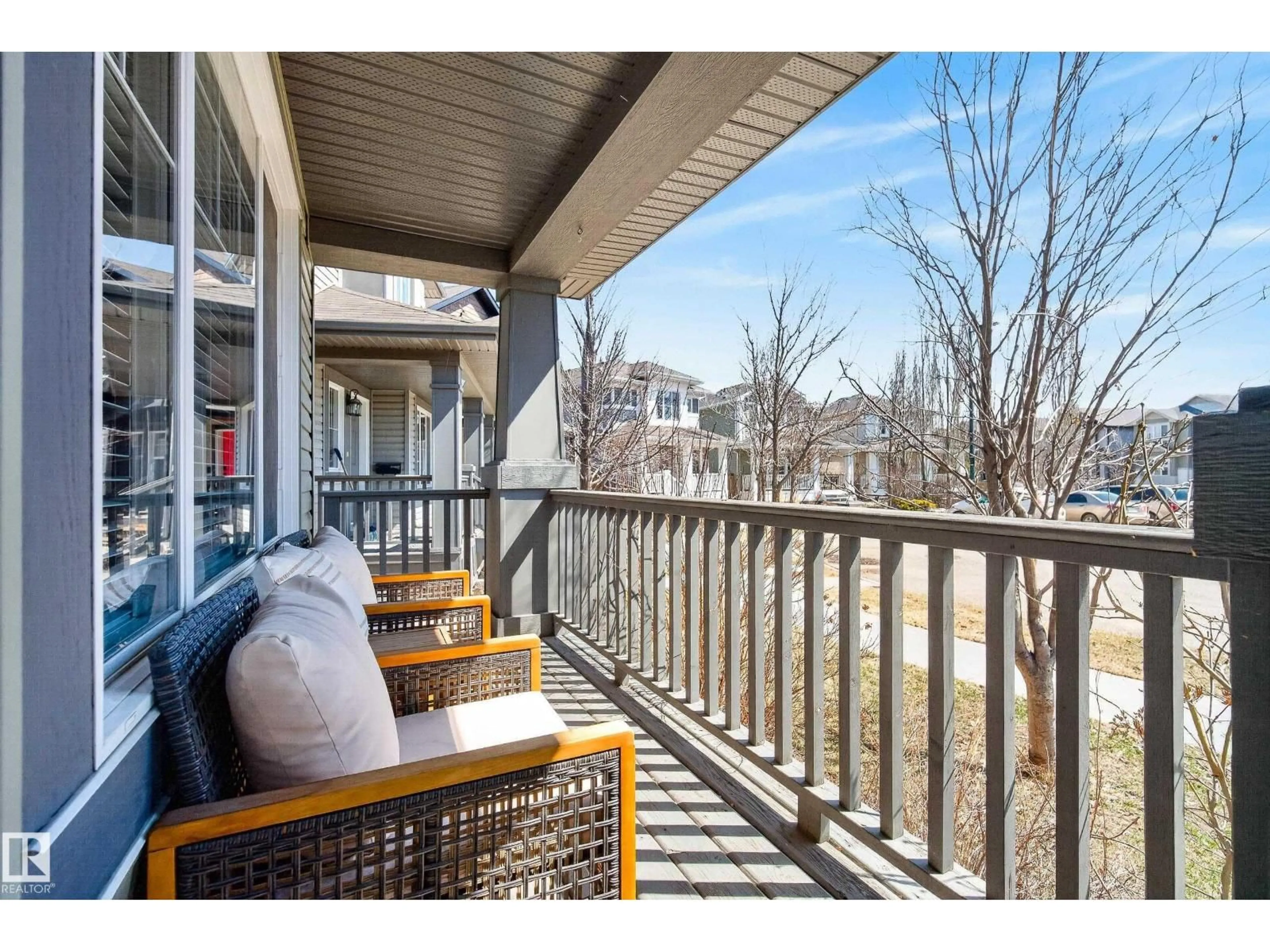 Balcony in the apartment, water/lake/river/ocean view for 1148 35 AV, Edmonton Alberta T6T0J6