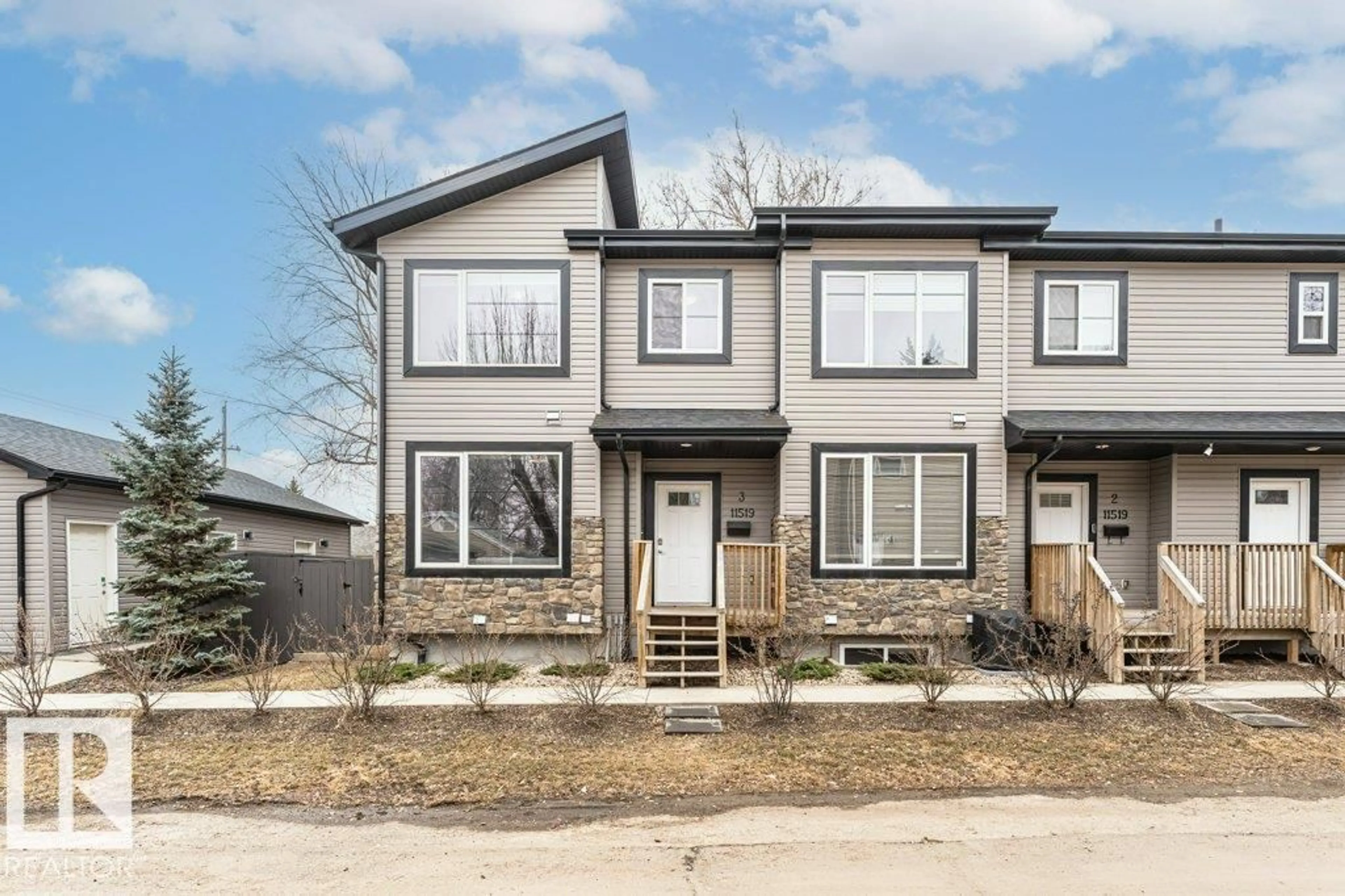 Home with brick exterior material, street for #3 - 11519 122 ST NW, Edmonton Alberta T6M0B6