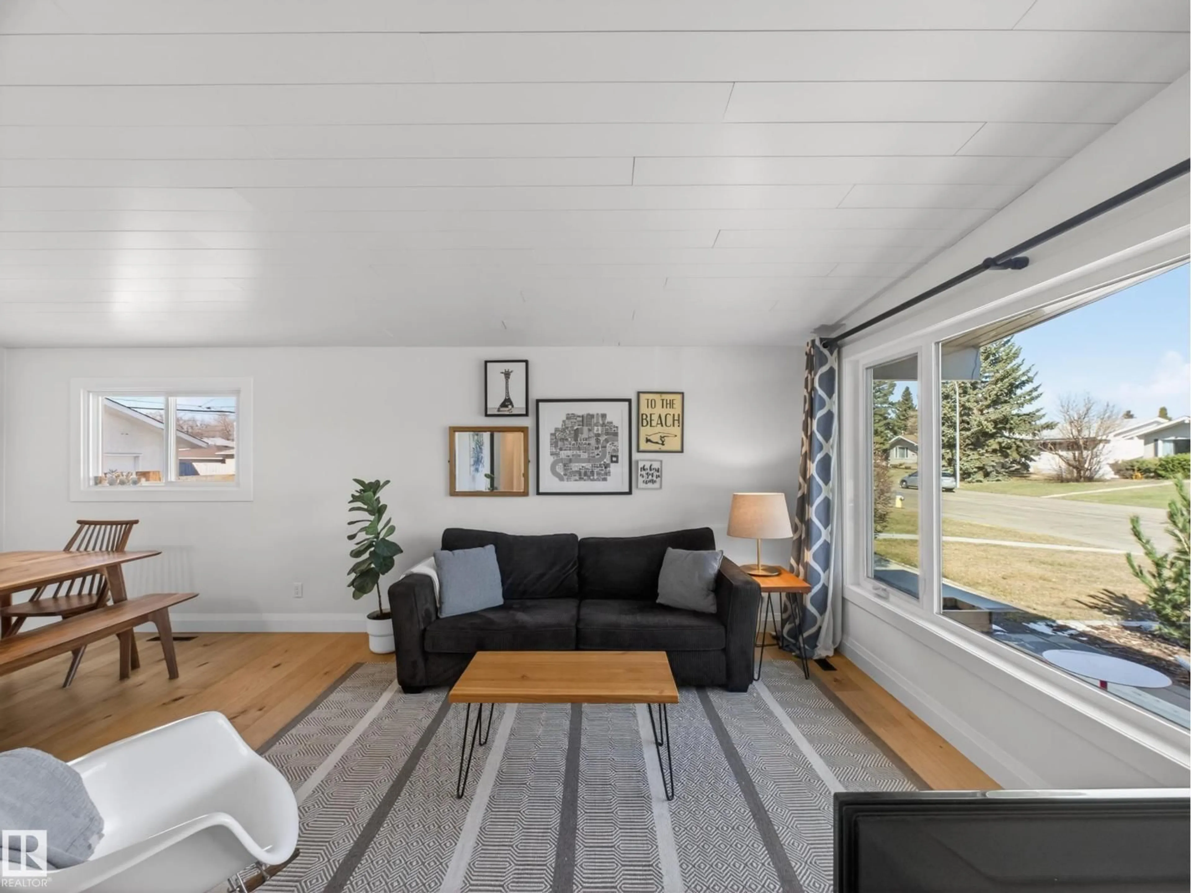 Living room with furniture, unknown for 16105 84 AV, Edmonton Alberta T5R3Y4