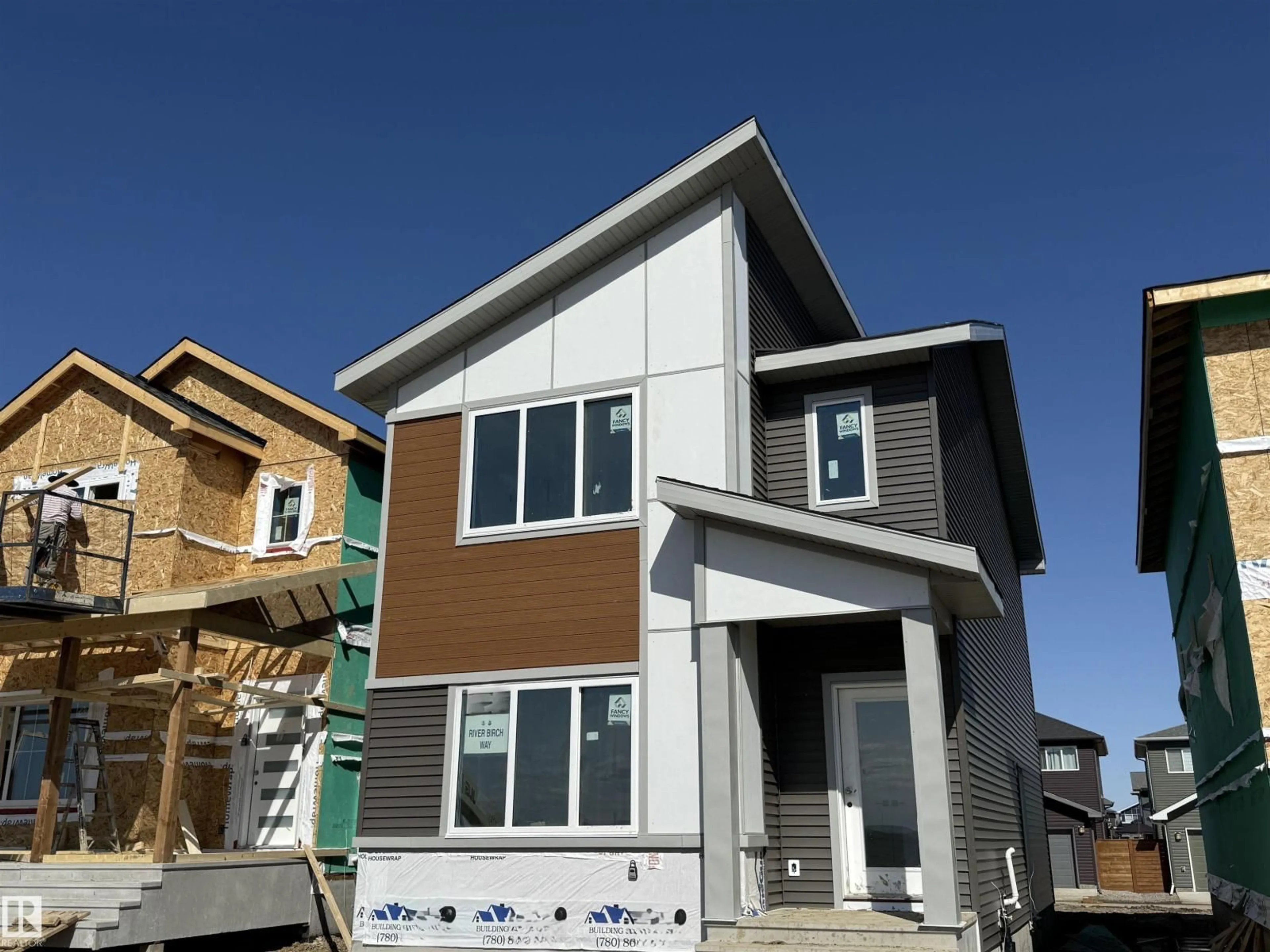 Home with vinyl exterior material, building for 45 RIVER BIRCH, St. Albert Alberta T8N7Y6