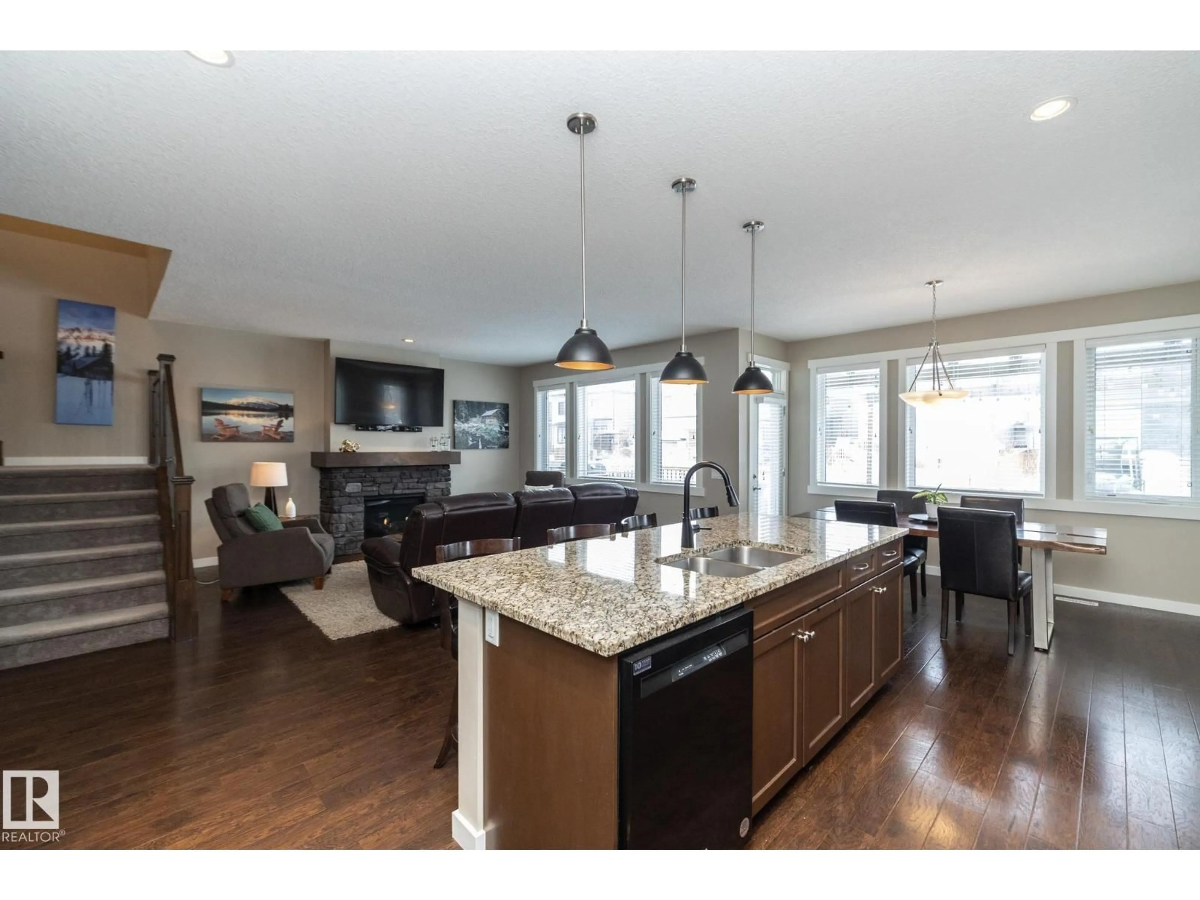 Open concept kitchen, unknown for 13020 207 ST, Edmonton Alberta T5S0K1