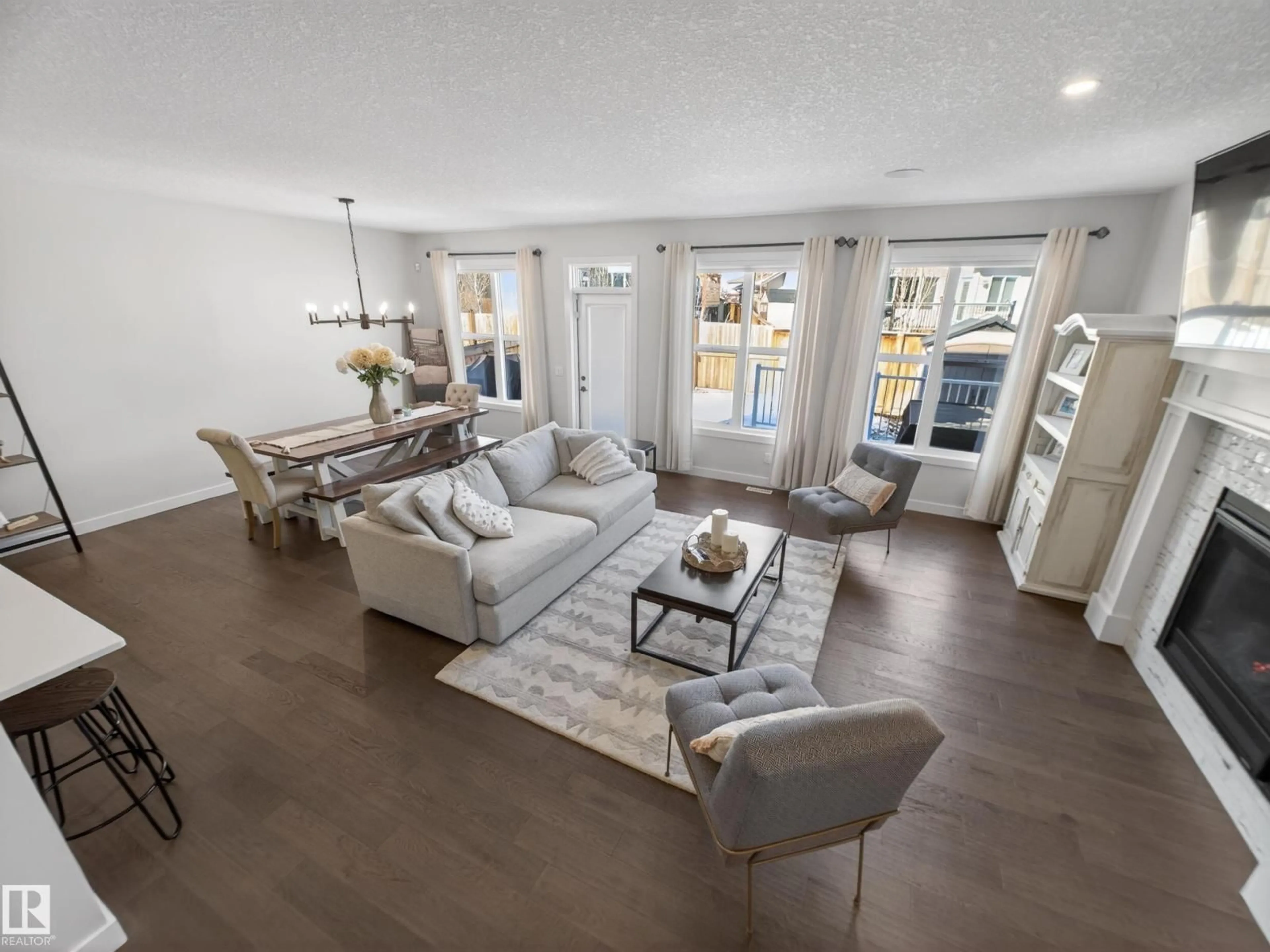 Living room with furniture, unknown for 114 SUMAC LN, Sherwood Park Alberta T8H1Z9