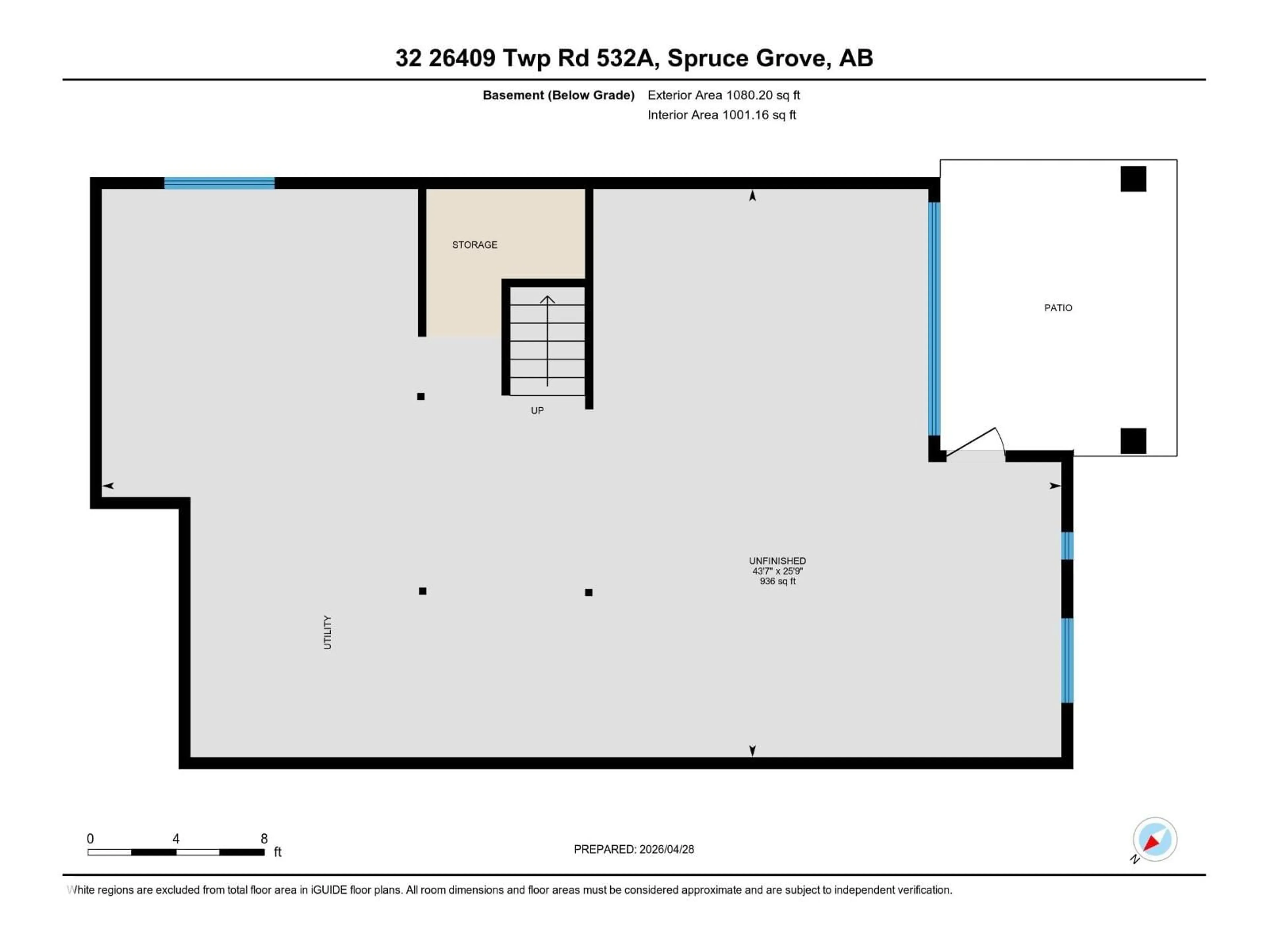 Floor plan for 26409 - 32 TWP ROAD 532 A, Rural Parkland County Alberta T7X0W7