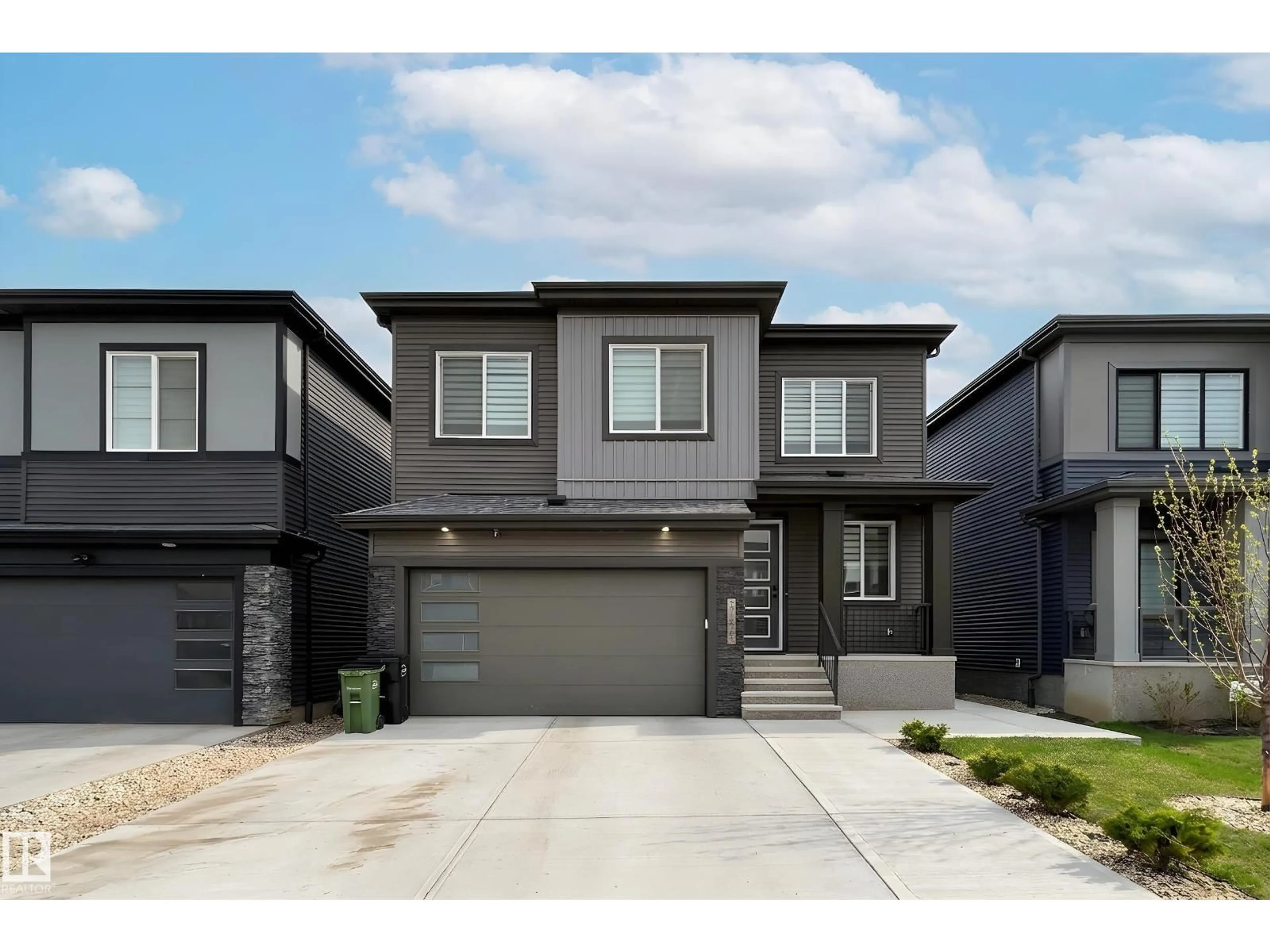 Home with brick exterior material, street for 5736 KOOTOOK WAY, Edmonton Alberta T6W4V9