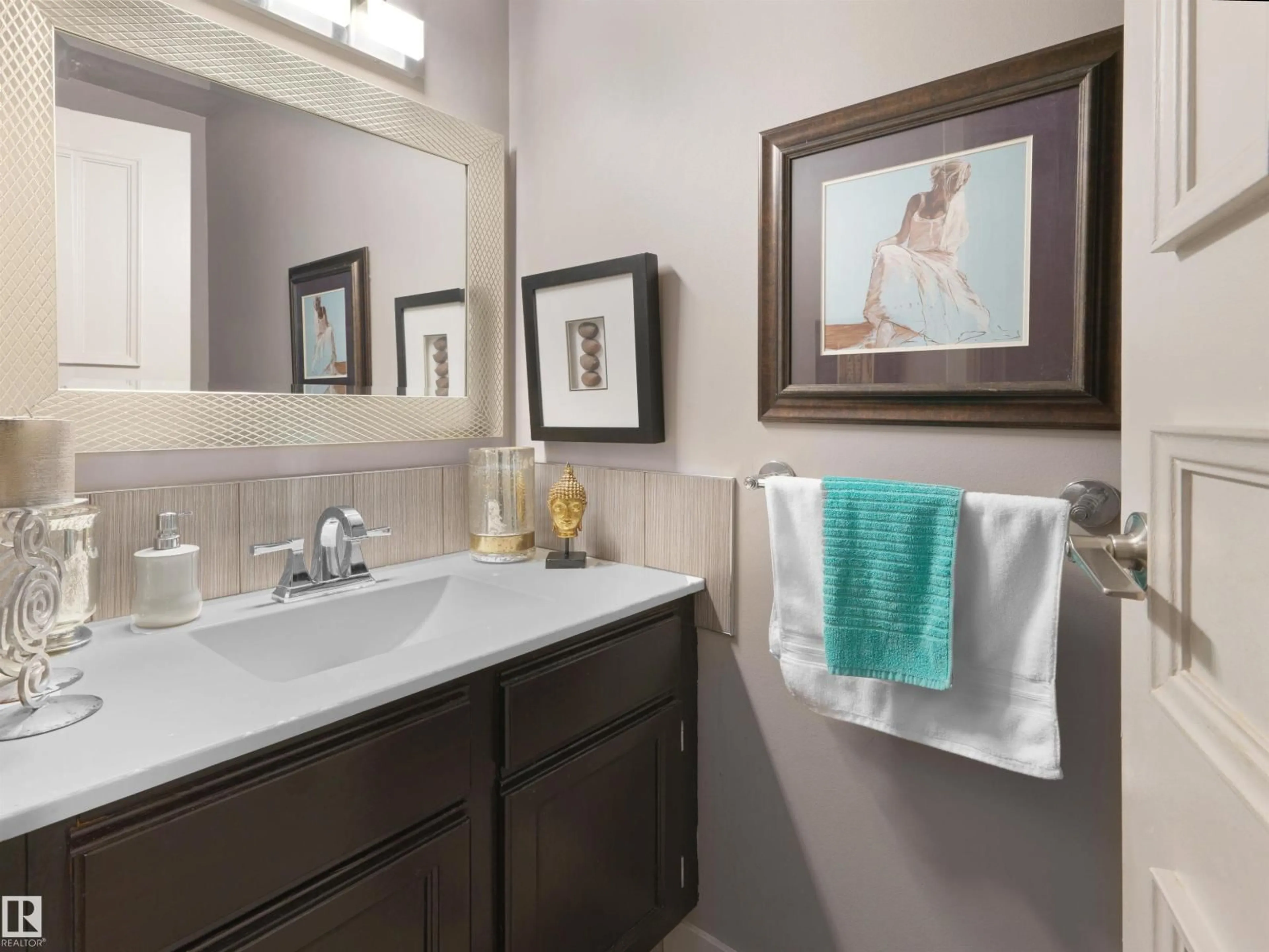 Contemporary bathroom, ceramic/tile floor for NW - 12335 25 AV, Edmonton Alberta T6J4S7