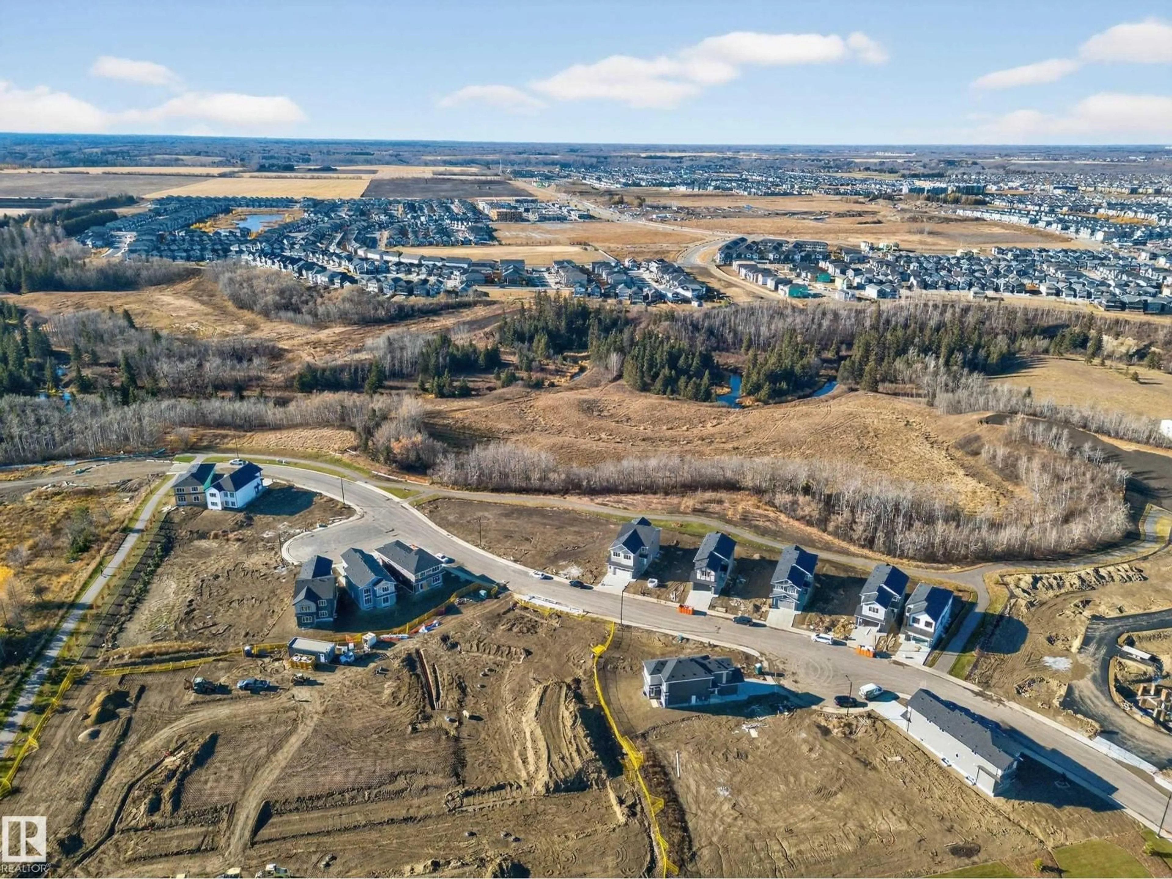 A pic from outside/outdoor area/front of a property/back of a property/a pic from drone, unknown for 3285 CHERNOWSKI WAY, Edmonton Alberta T6W5K6