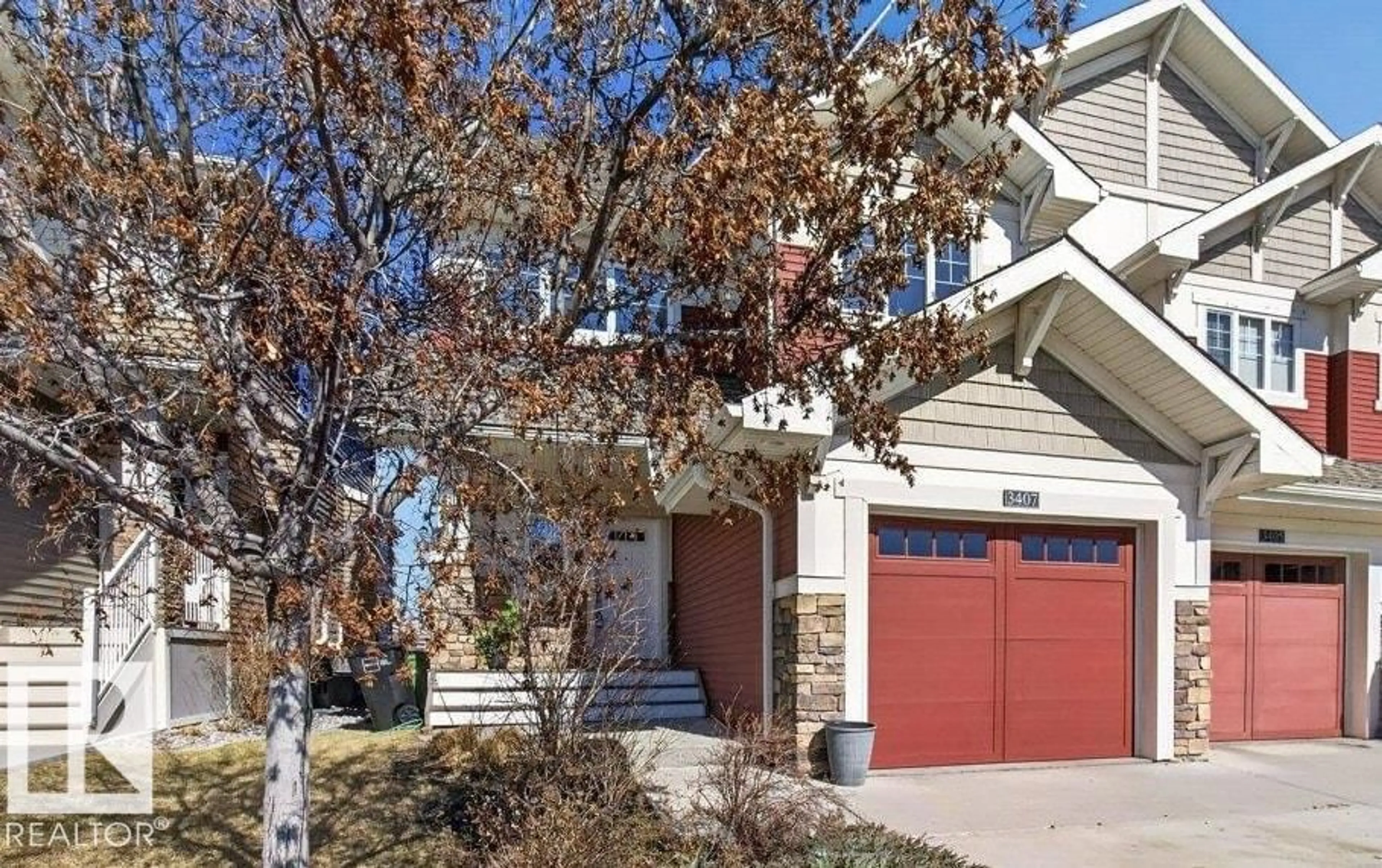 Home with brick exterior material, street for 3407 CAMERON HEIGHTS CV, Edmonton Alberta T6M0R5