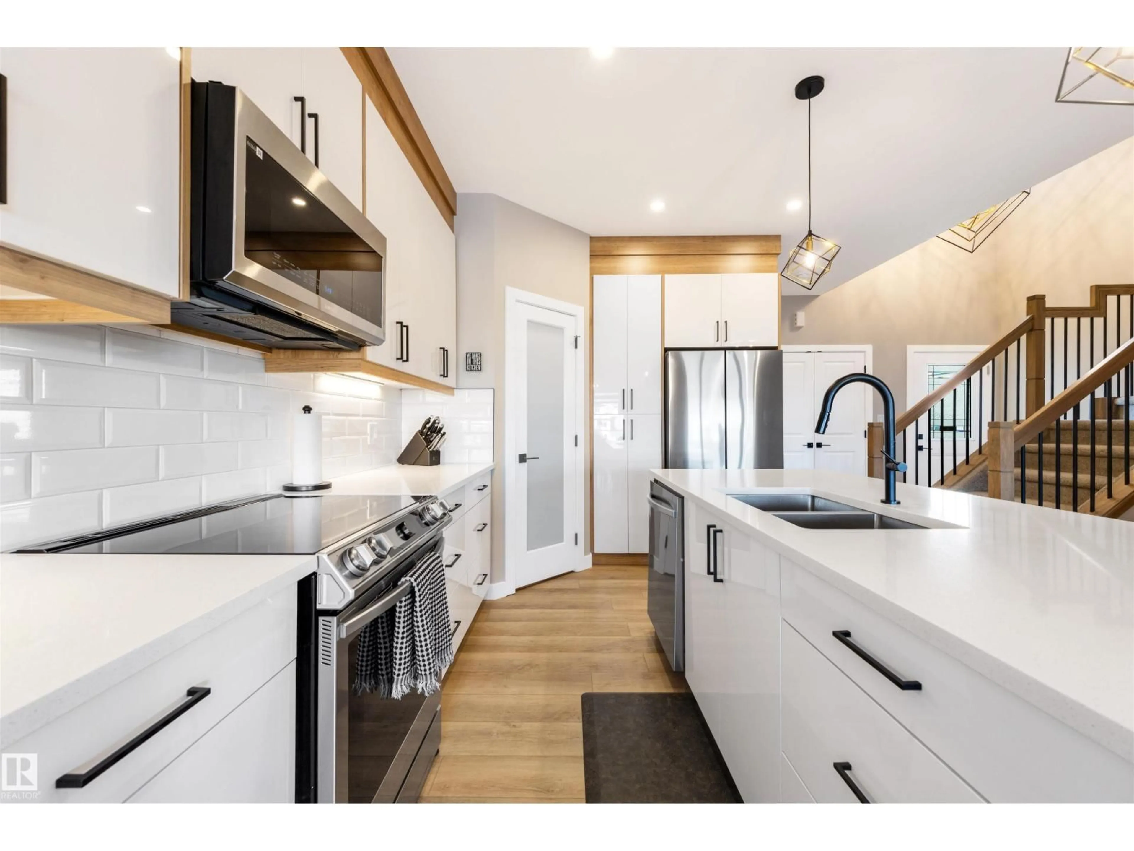Open concept kitchen, unknown for 12 AMBERLEY BA, Spruce Grove Alberta T7X2X4