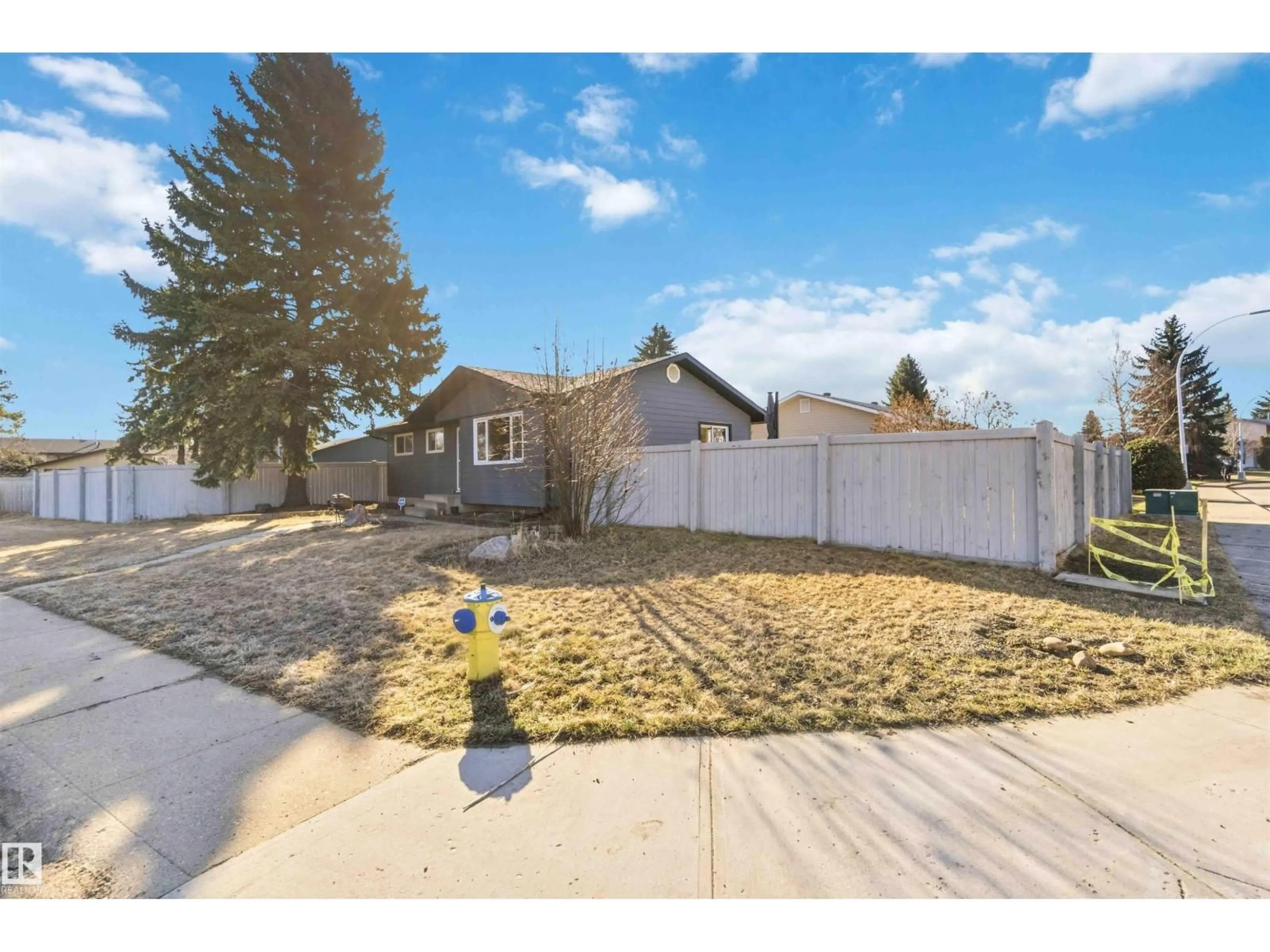 A pic from outside/outdoor area/front of a property/back of a property/a pic from drone, street for 3119 110 AV, Edmonton Alberta T5W0H2