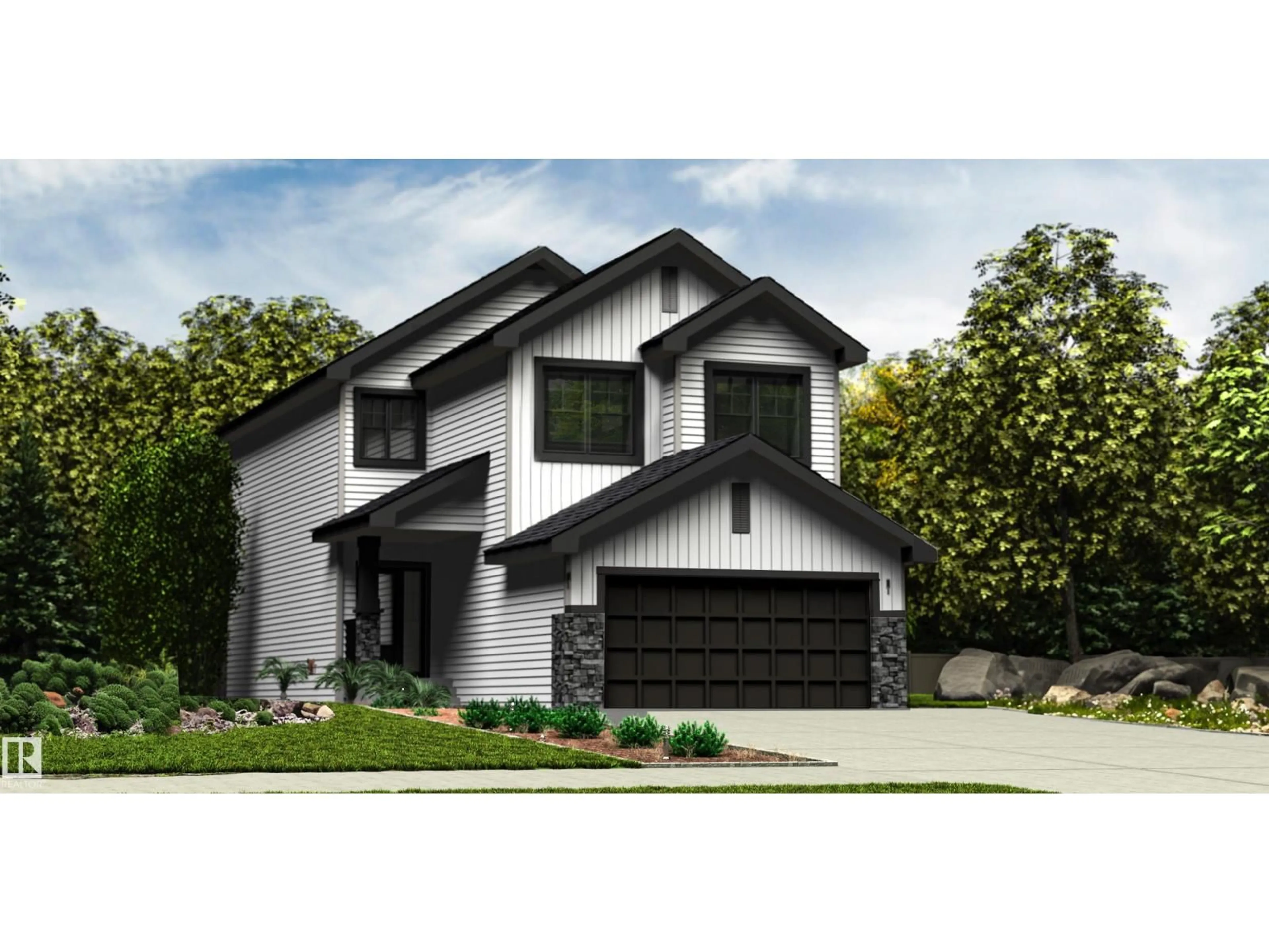 Home with brick exterior material, street for 5921 RAVEN CR, Edmonton Alberta T5S0S8