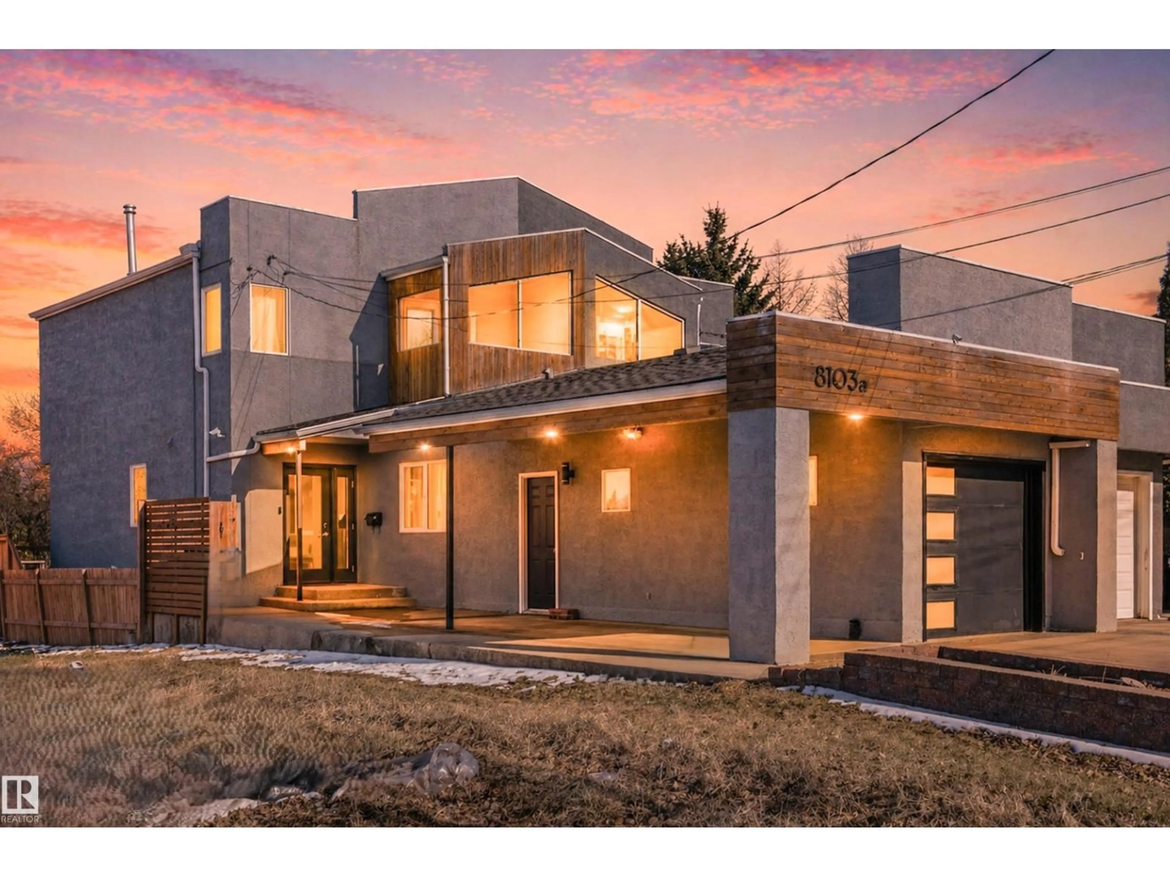 Home with brick exterior material, street for 8103A 95A ST, Edmonton Alberta T6C3Y1
