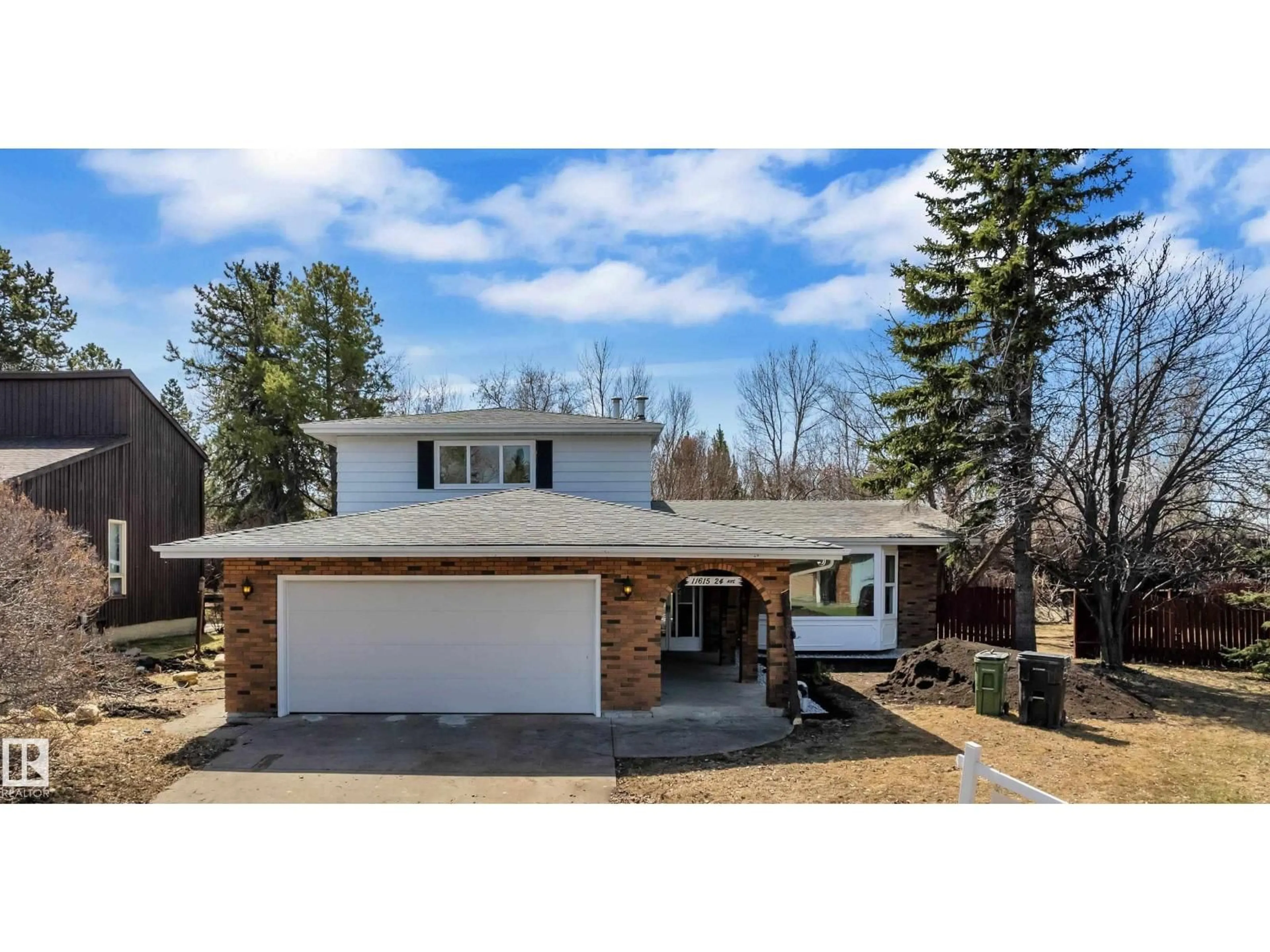 A pic from outside/outdoor area/front of a property/back of a property/a pic from drone, unknown for NW - 11615 24 AV, Edmonton Alberta T6J3R6