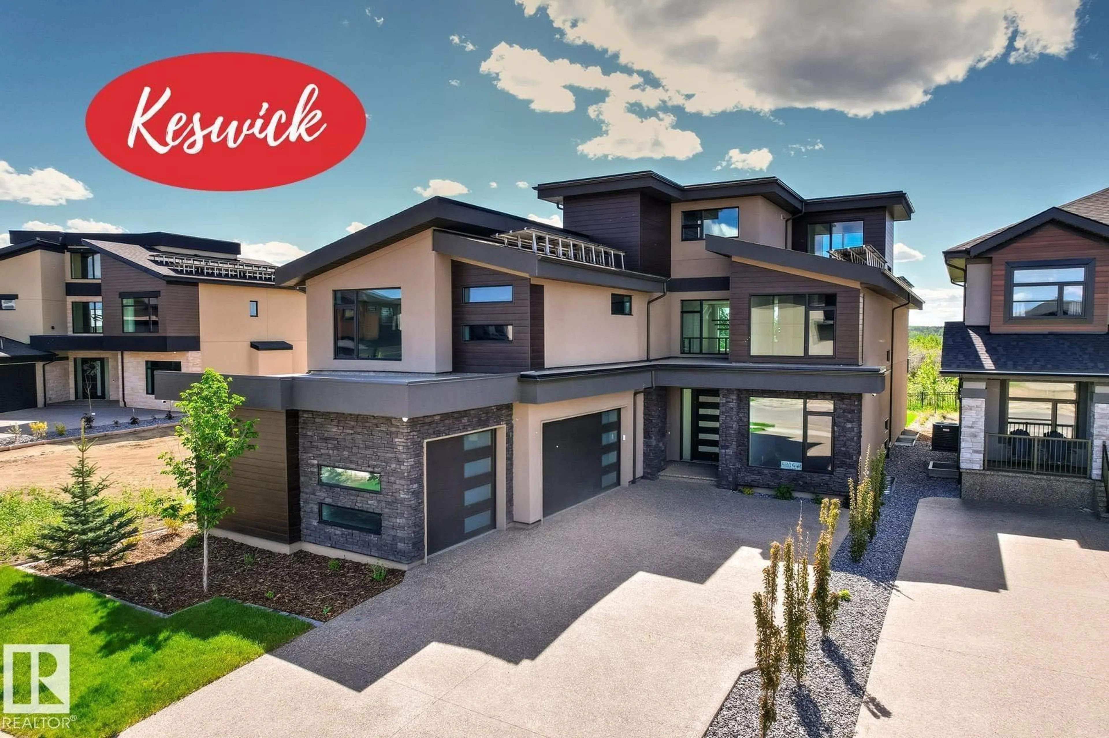 Home with brick exterior material, unknown for 4810 KNIGHT CR, Edmonton Alberta T6W5A2