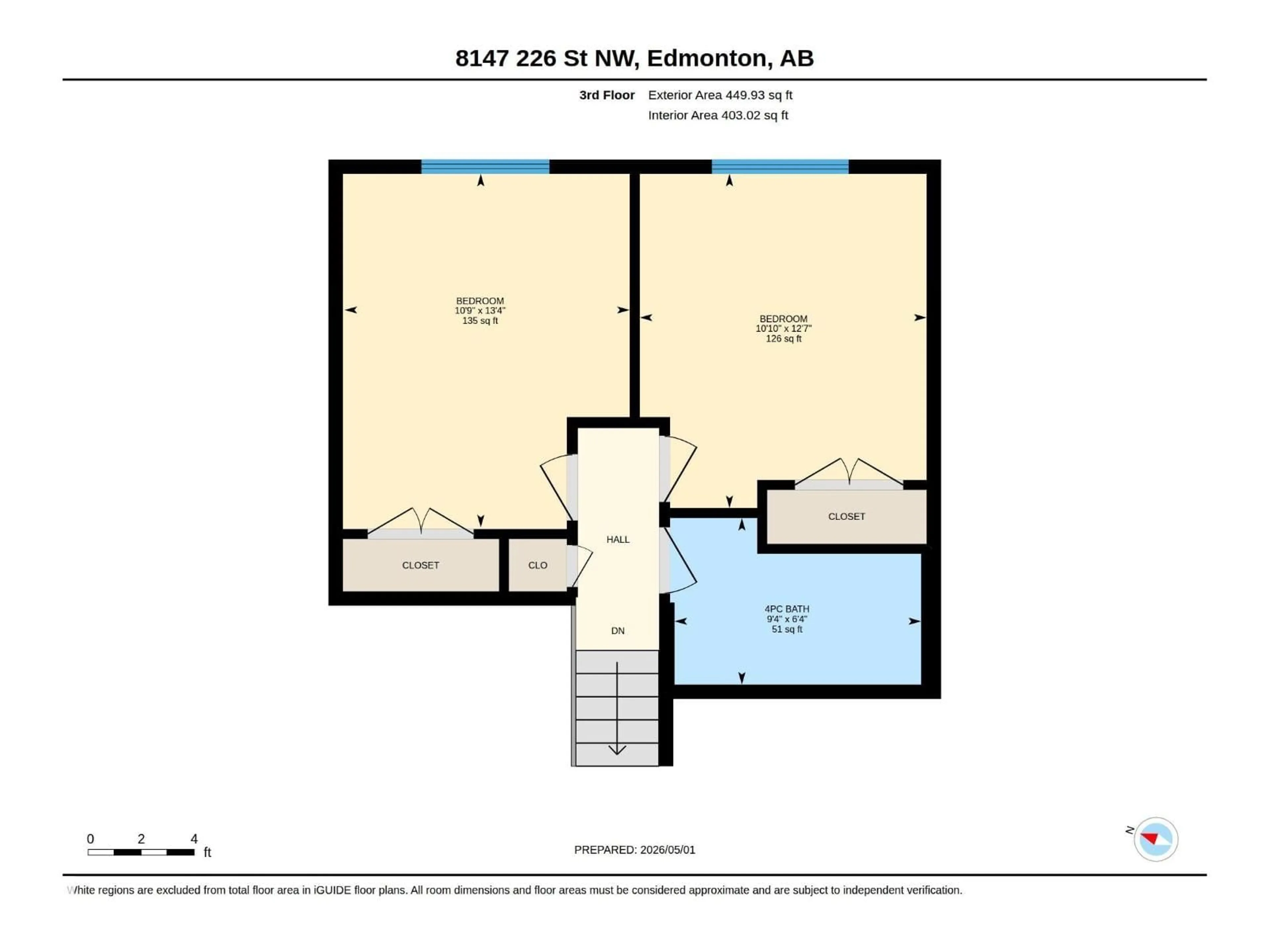 Floor plan for NW - 8147 226 ST, Edmonton Alberta T5T7K9