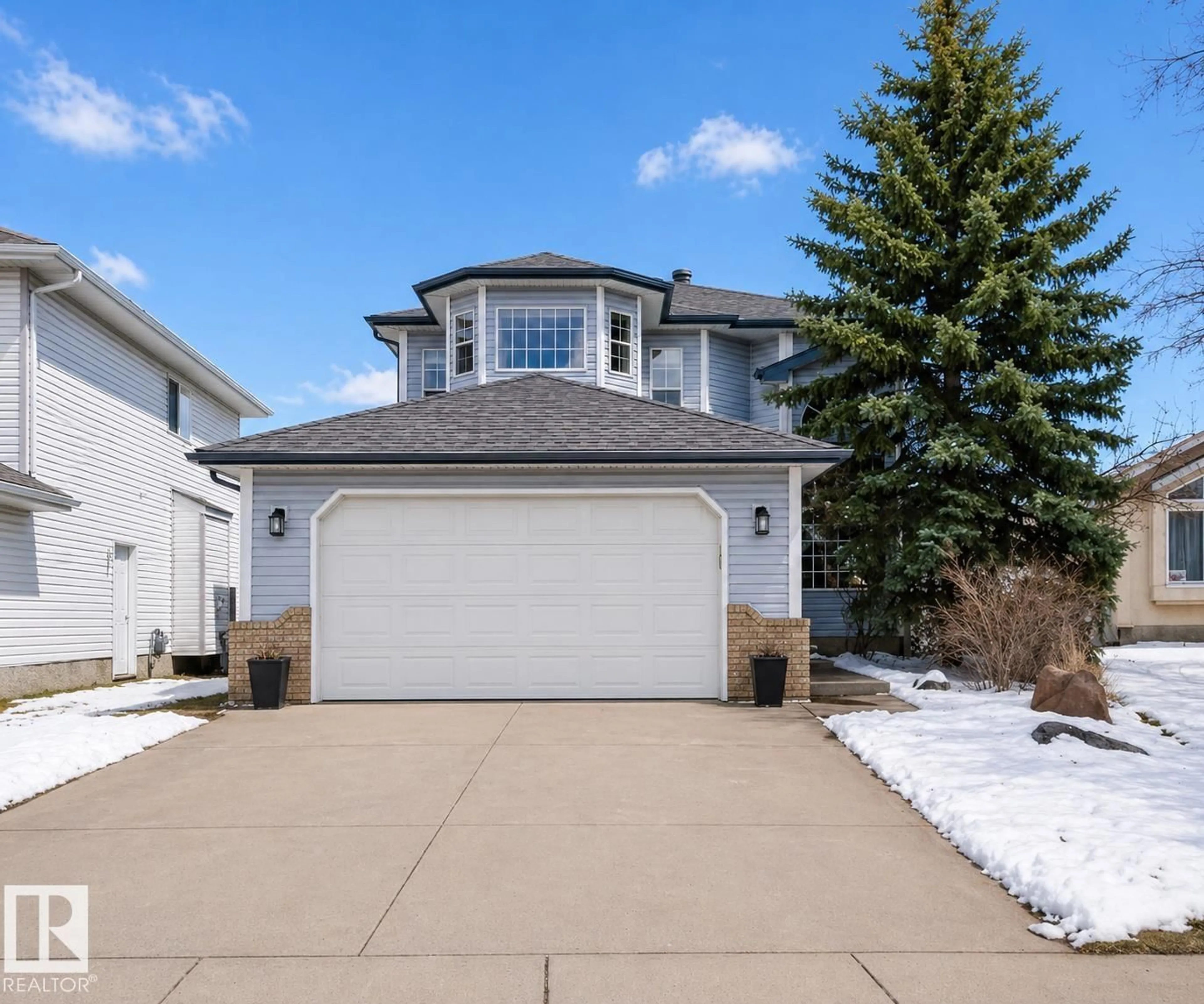 Home with vinyl exterior material, street for 874 RYAN PL, Edmonton Alberta T6R2N1