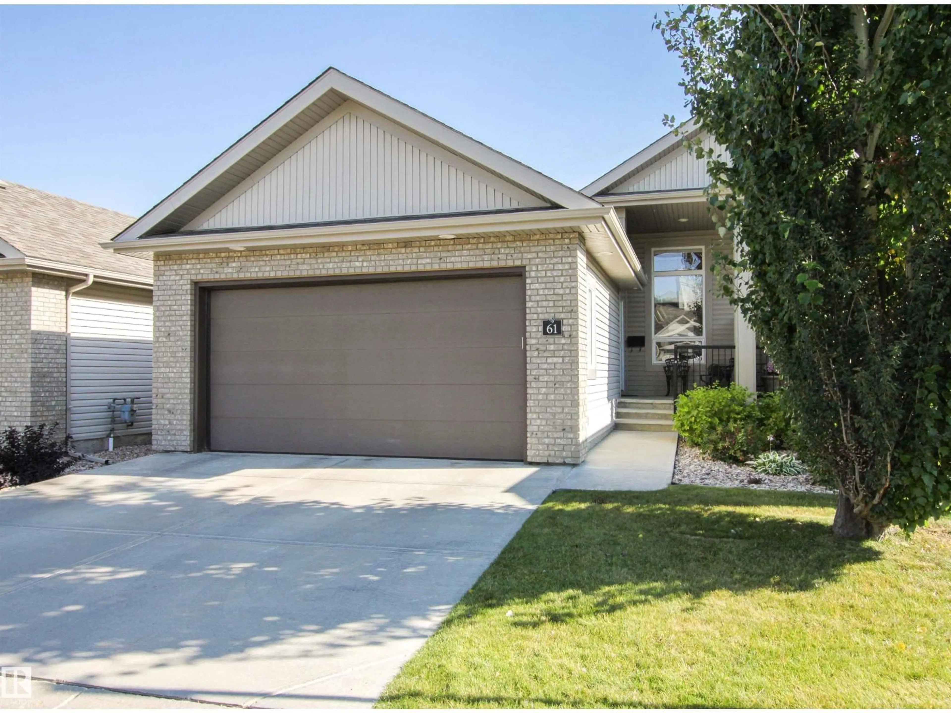 Home with vinyl exterior material, street for #61 - 700 REGENCY DR, Sherwood Park Alberta T8A6N3