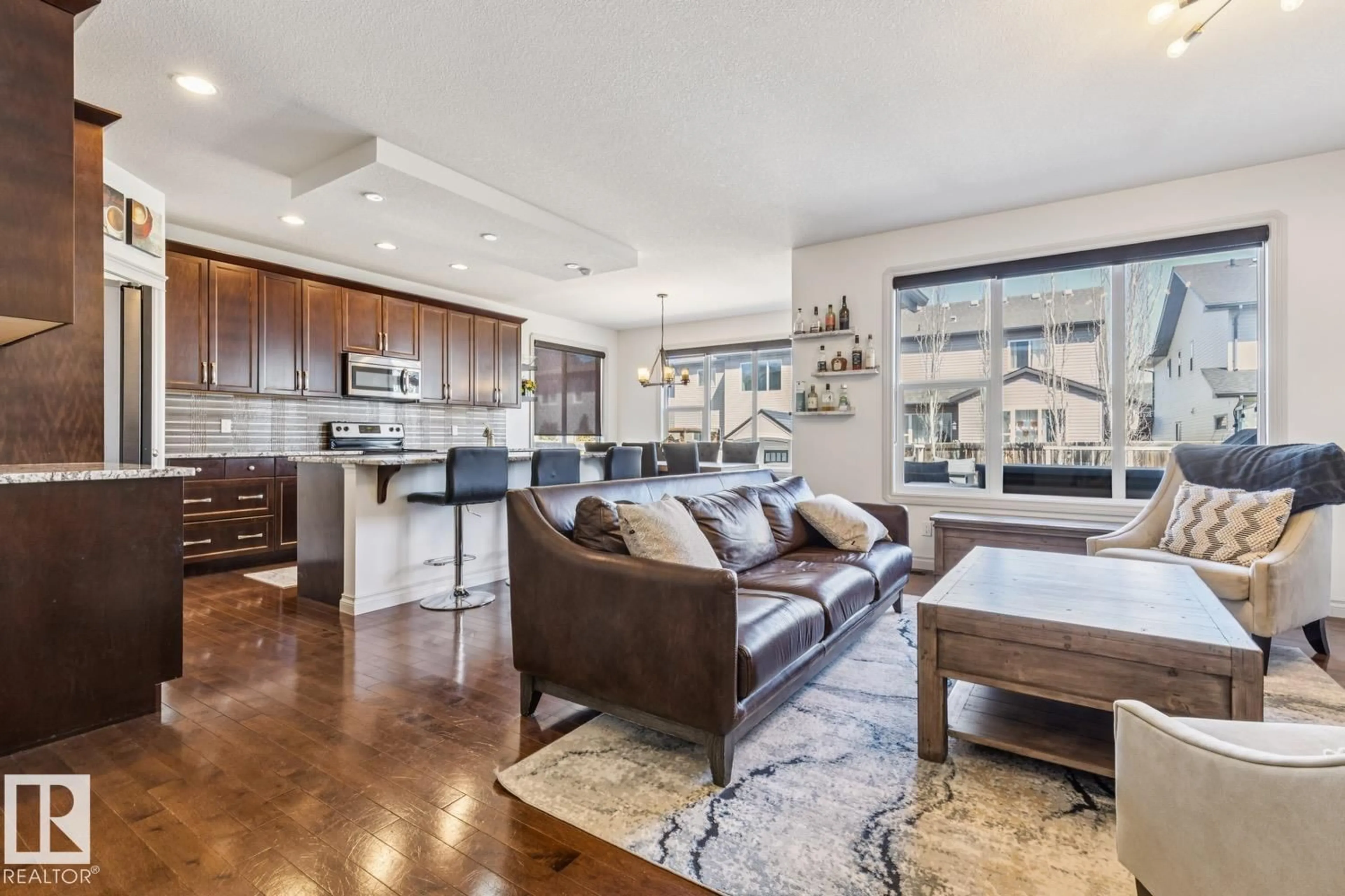 Open concept kitchen, unknown for 21912 97 AV, Edmonton Alberta T5T4H6