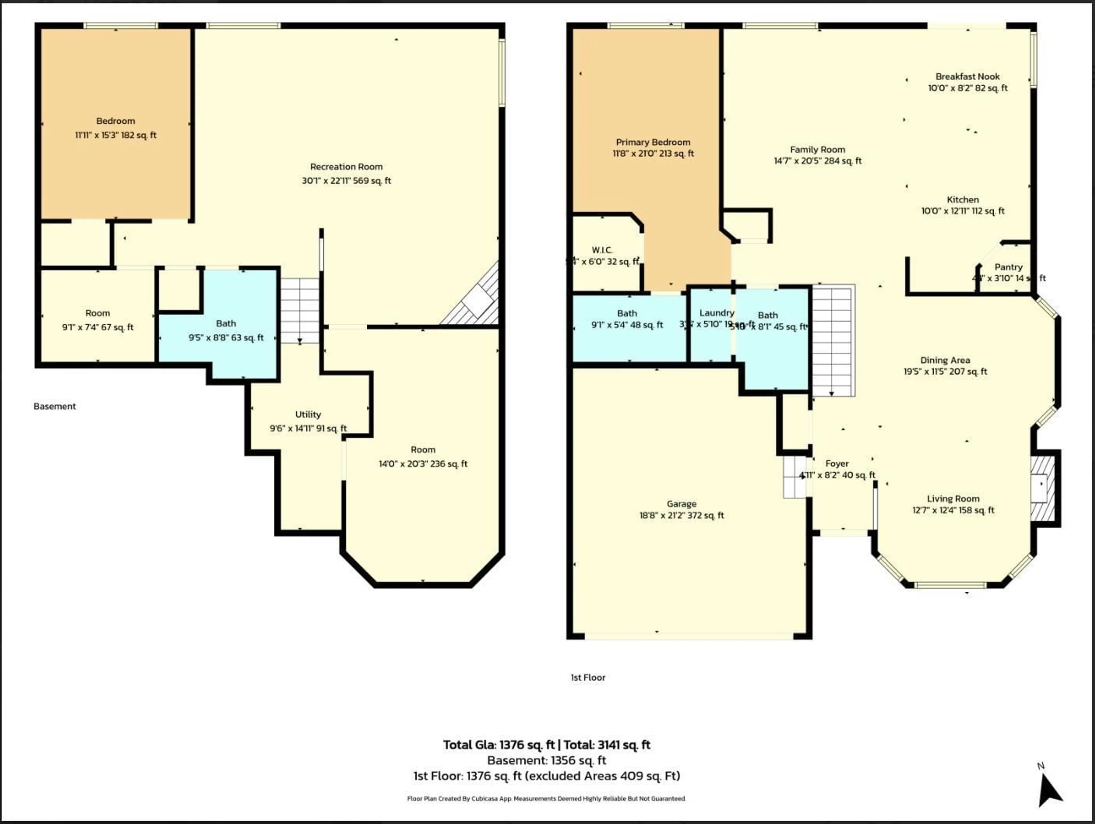Floor plan for 9 - 102 BRIDGEPORT CX, Leduc Alberta T9E8K8