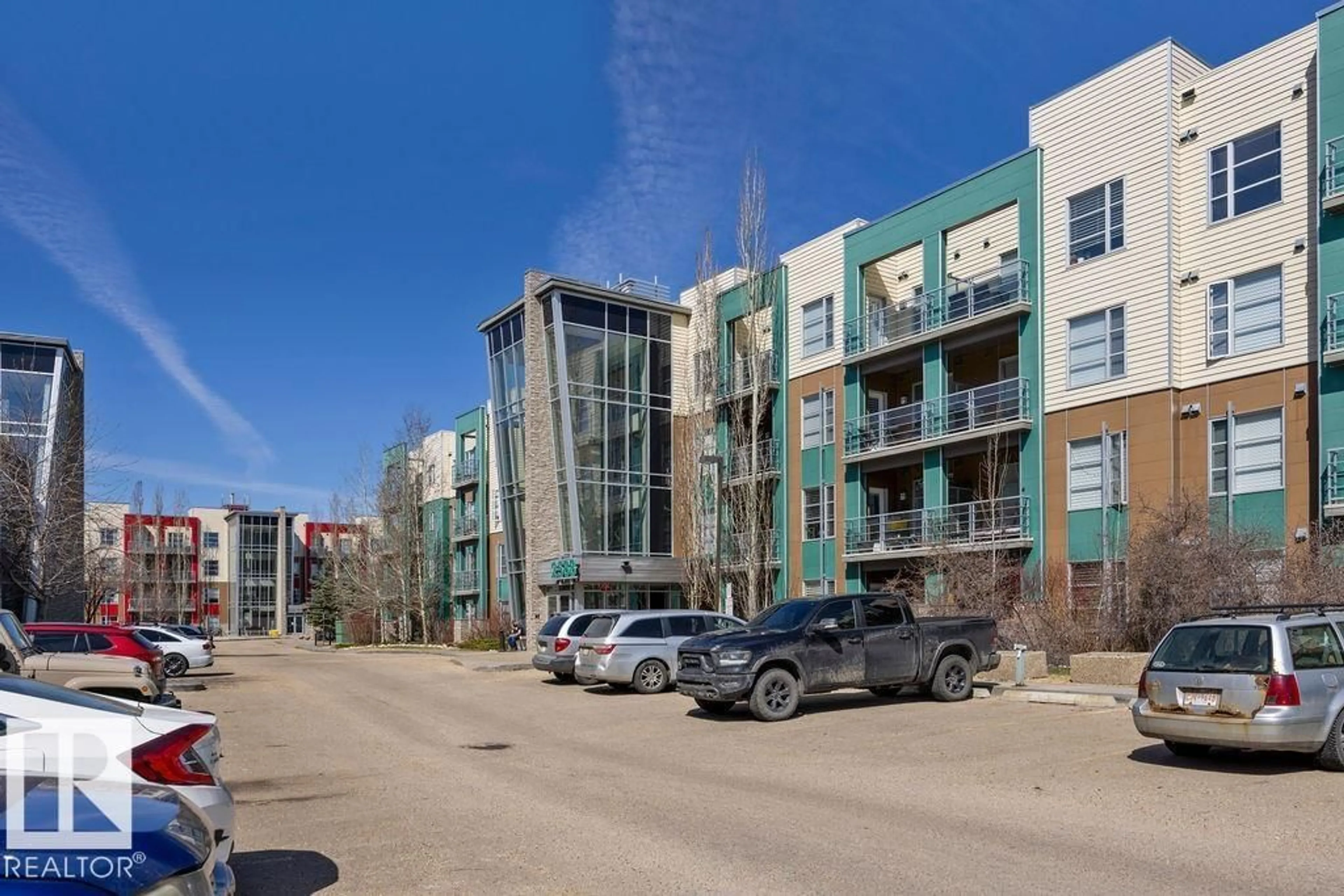 A pic from outside/outdoor area/front of a property/back of a property/a pic from drone, street for #108 - 2588 ANDERSON WY, Edmonton Alberta T6W0R2