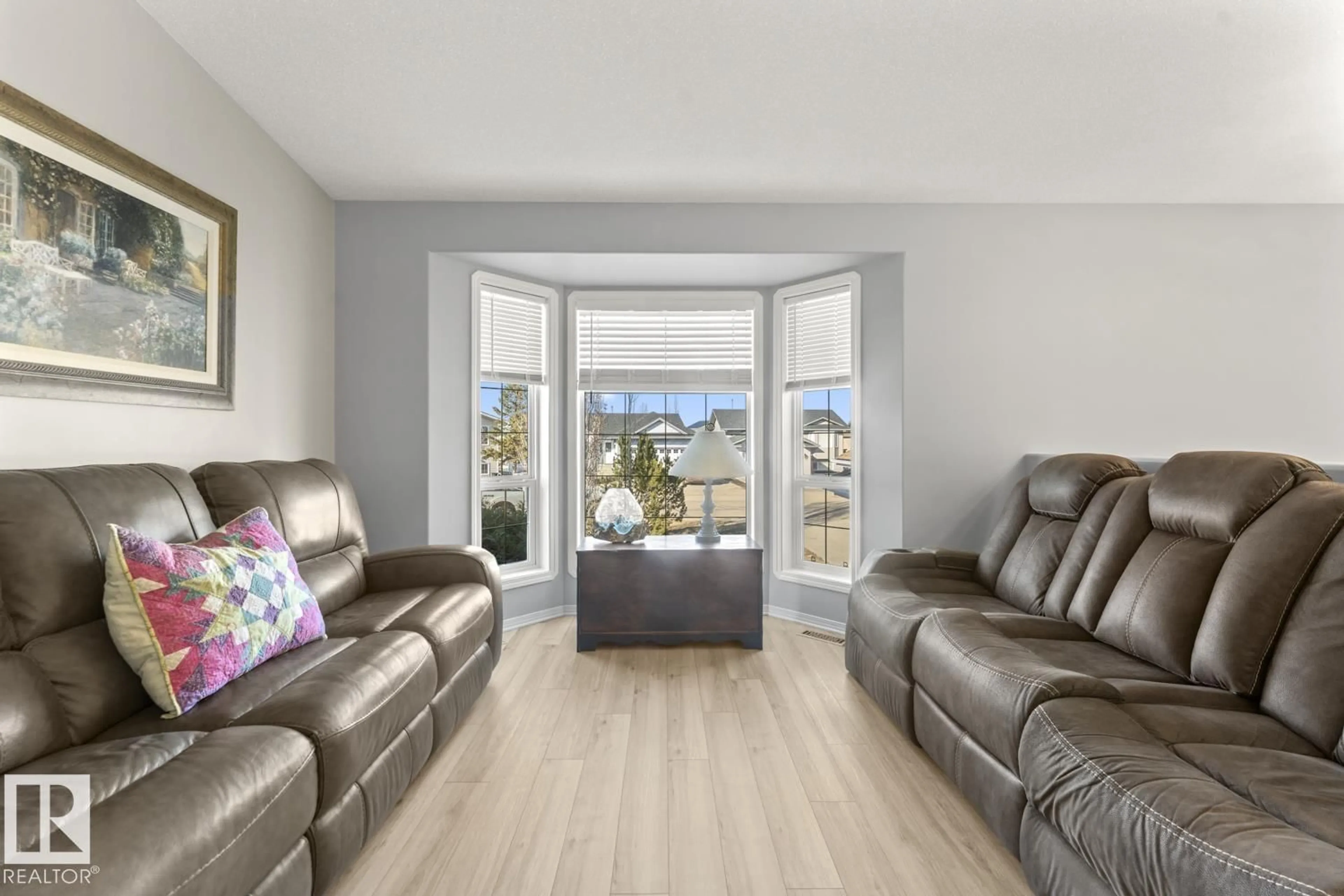 Living room with furniture, unknown for 3710 42 AVE, Bonnyville Town Alberta T9N2J8