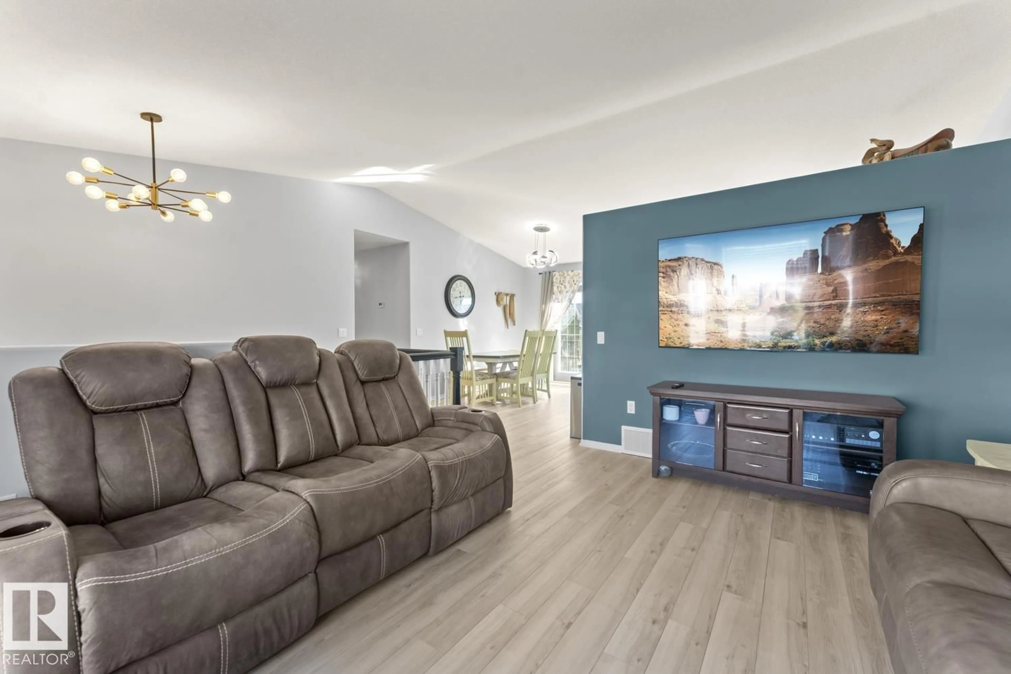 Living room with furniture, unknown for 3710 42 AVE, Bonnyville Town Alberta T9N2J8