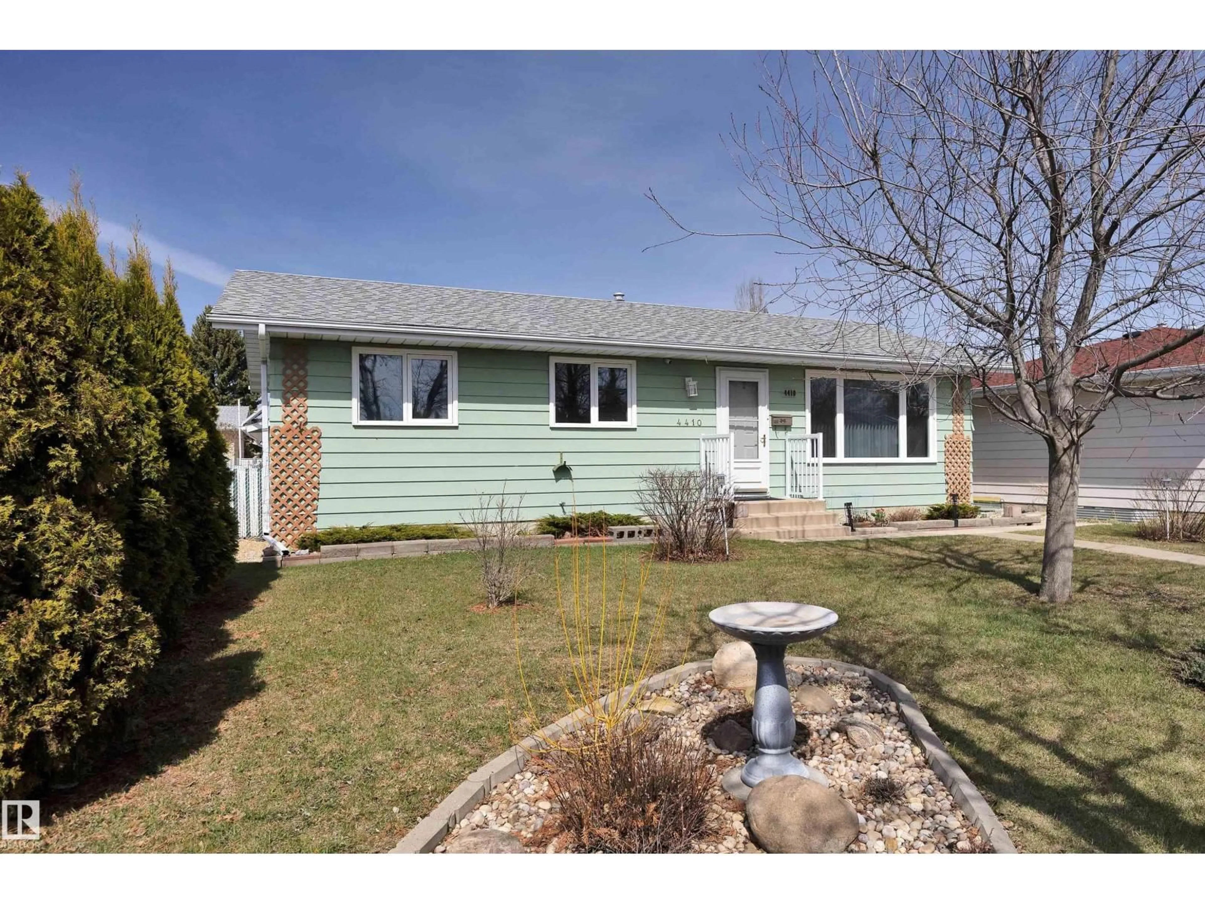 Home with vinyl exterior material, street for 4410 42B AV, Leduc Alberta T9E4R8